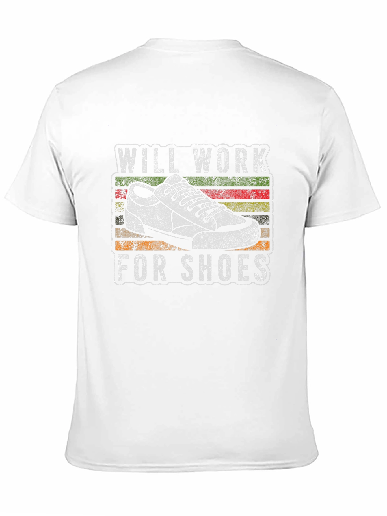 Black Will Work For Shoes T-Shirt | Casual Style view 11