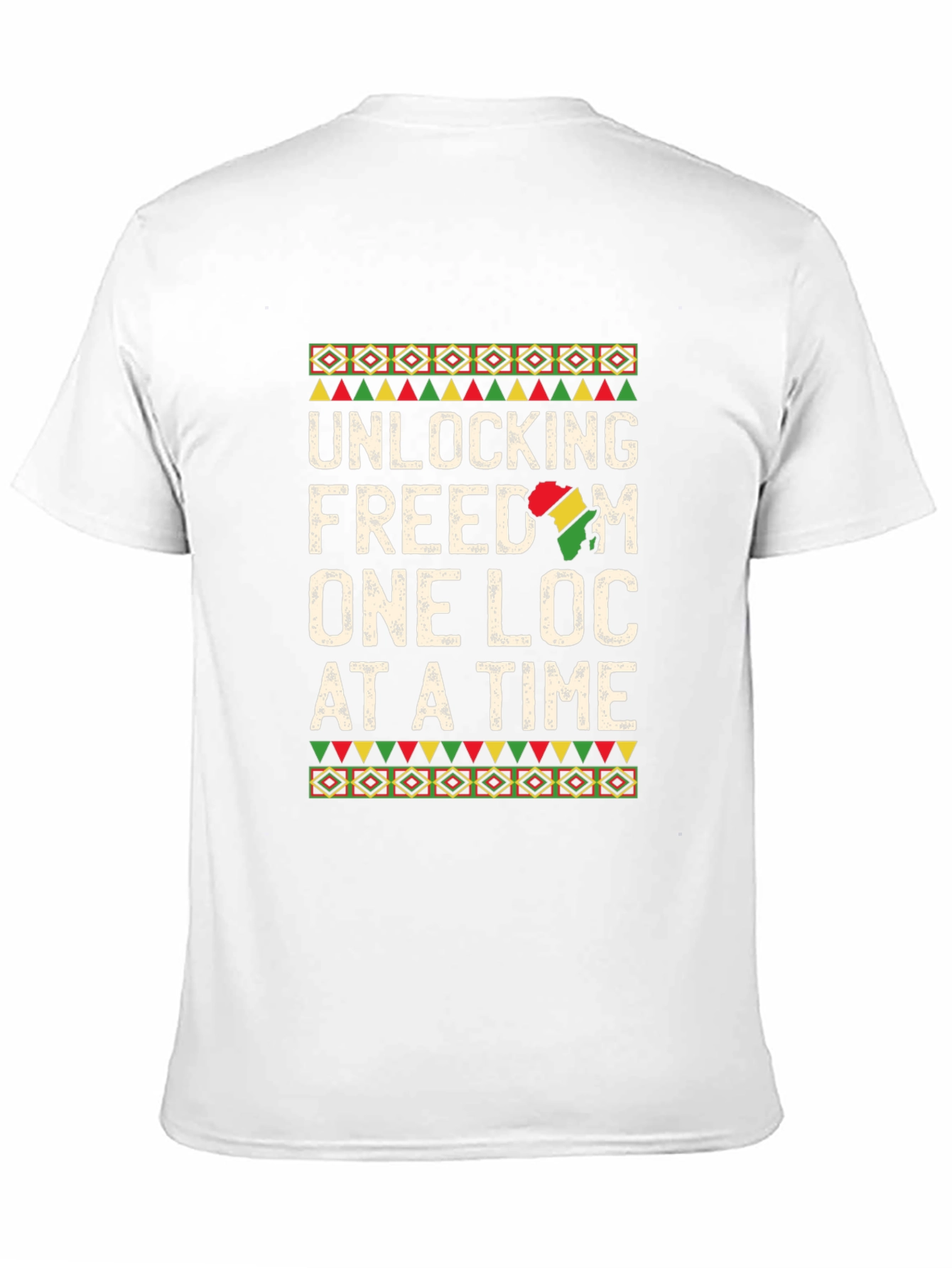 Black Unlocking Freedom T-Shirt - One Loc At A Time view 11