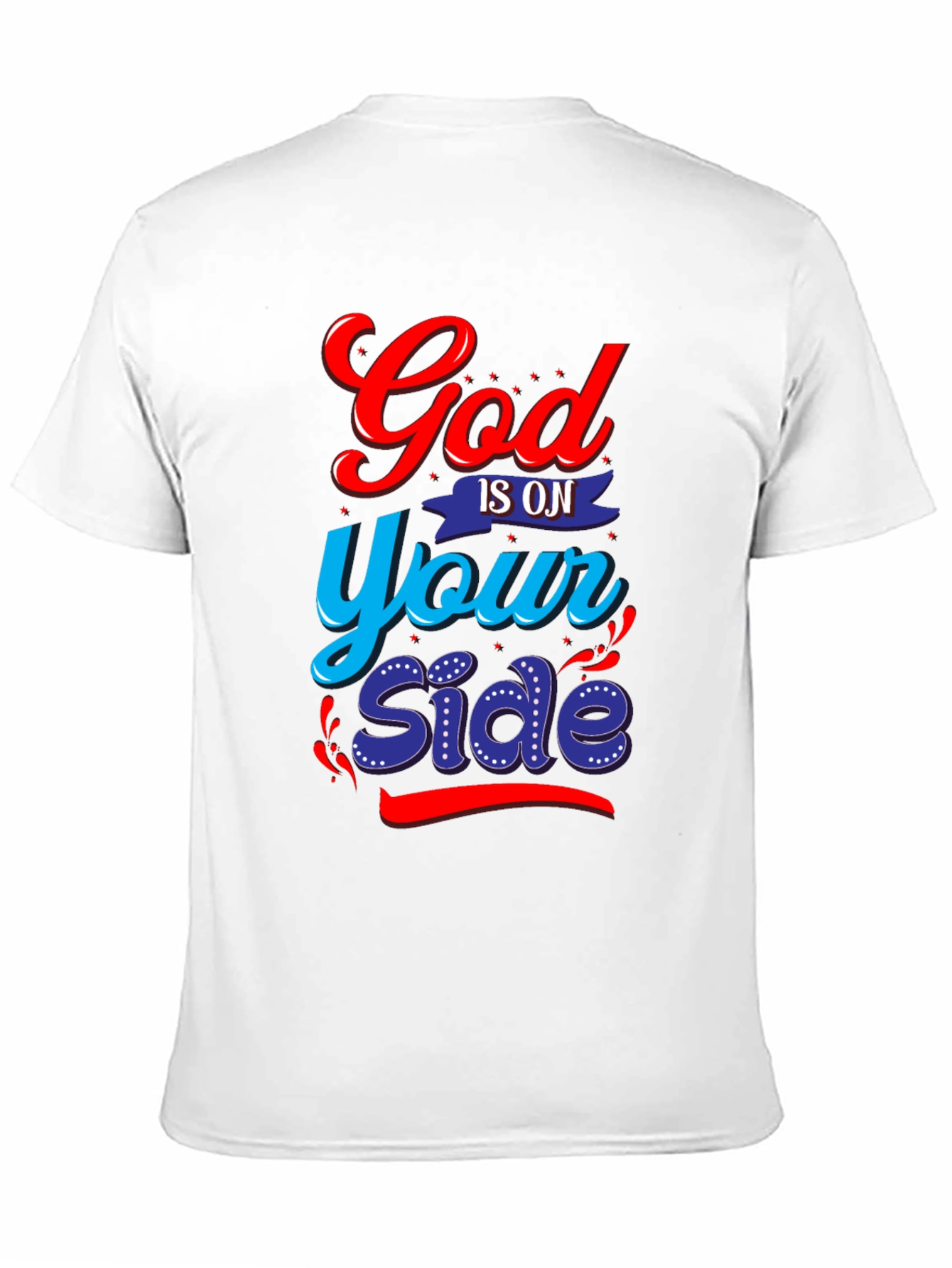 Black God Is On Your Side Graphic Tee view 11