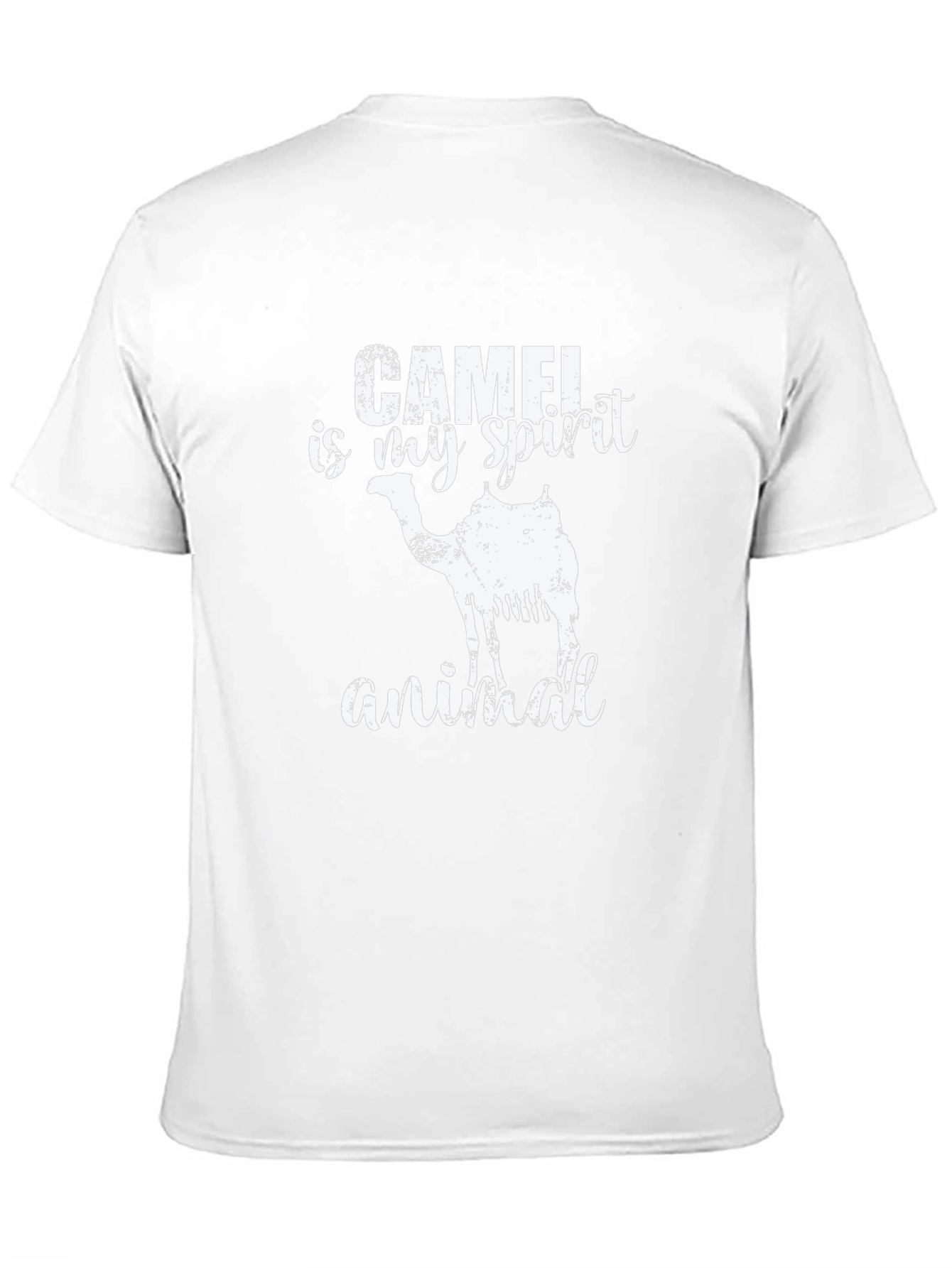Black Camel is My Spirit Animal T-Shirt - Black view 11