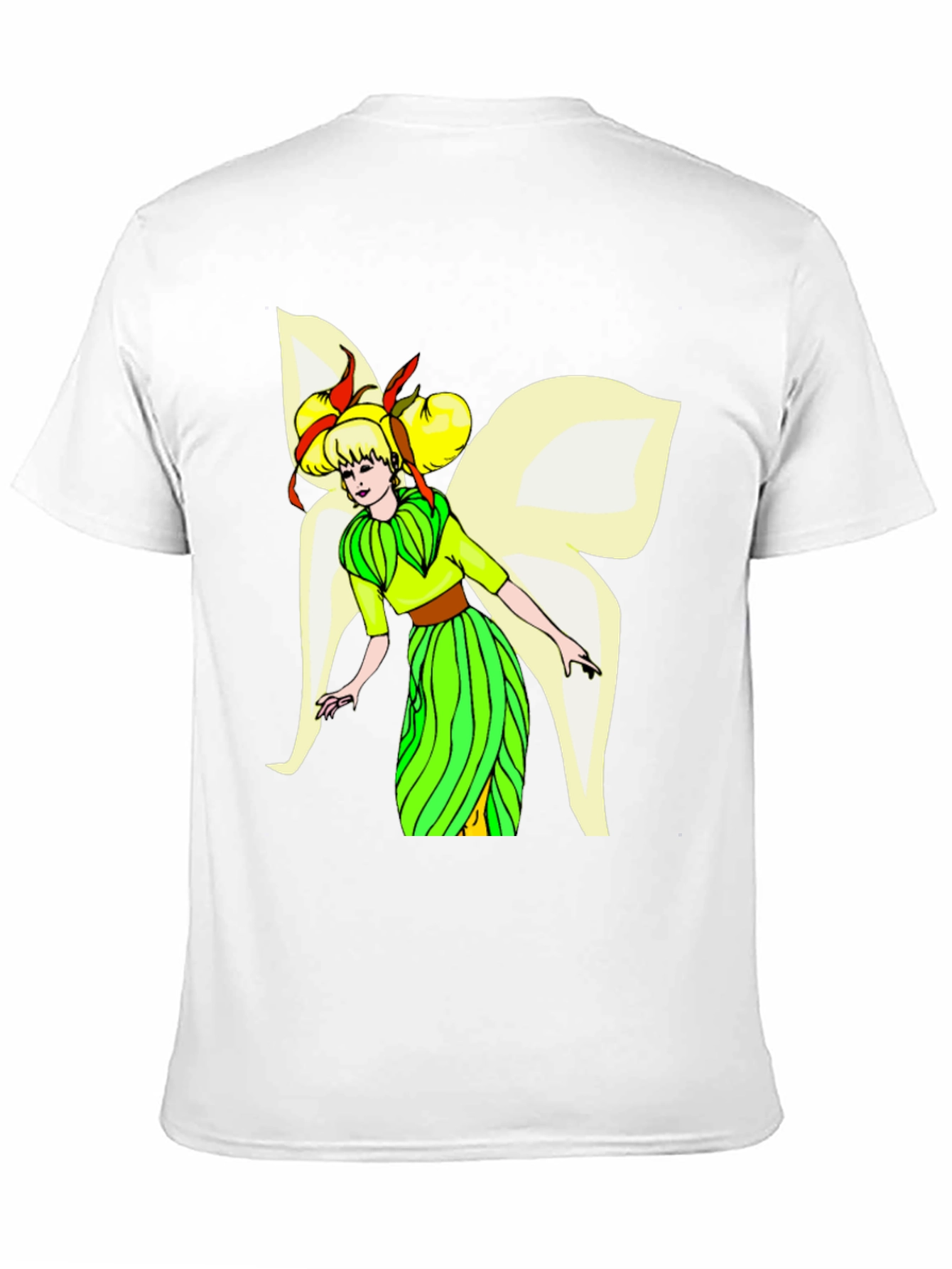 Black Fairy Graphic Black T-Shirt view 11