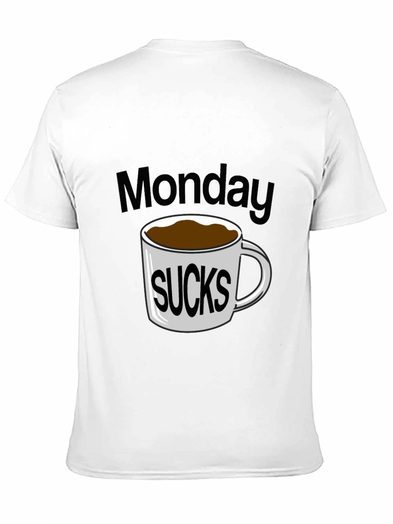 Black Monday Sucks Coffee T-Shirt view 11