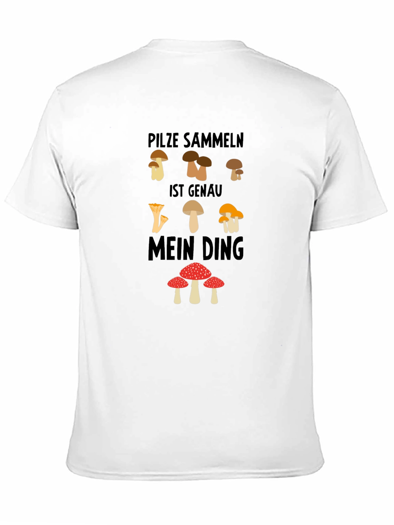 Pilze Sammeln Mushroom Graphic Tee - 11