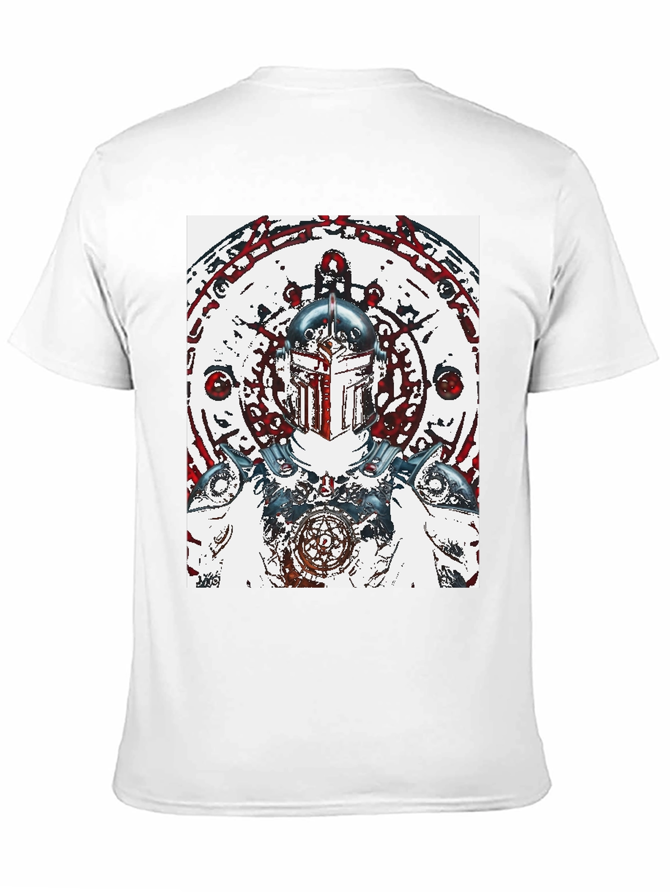 Black Warrior Graphic Black T-Shirt view 11