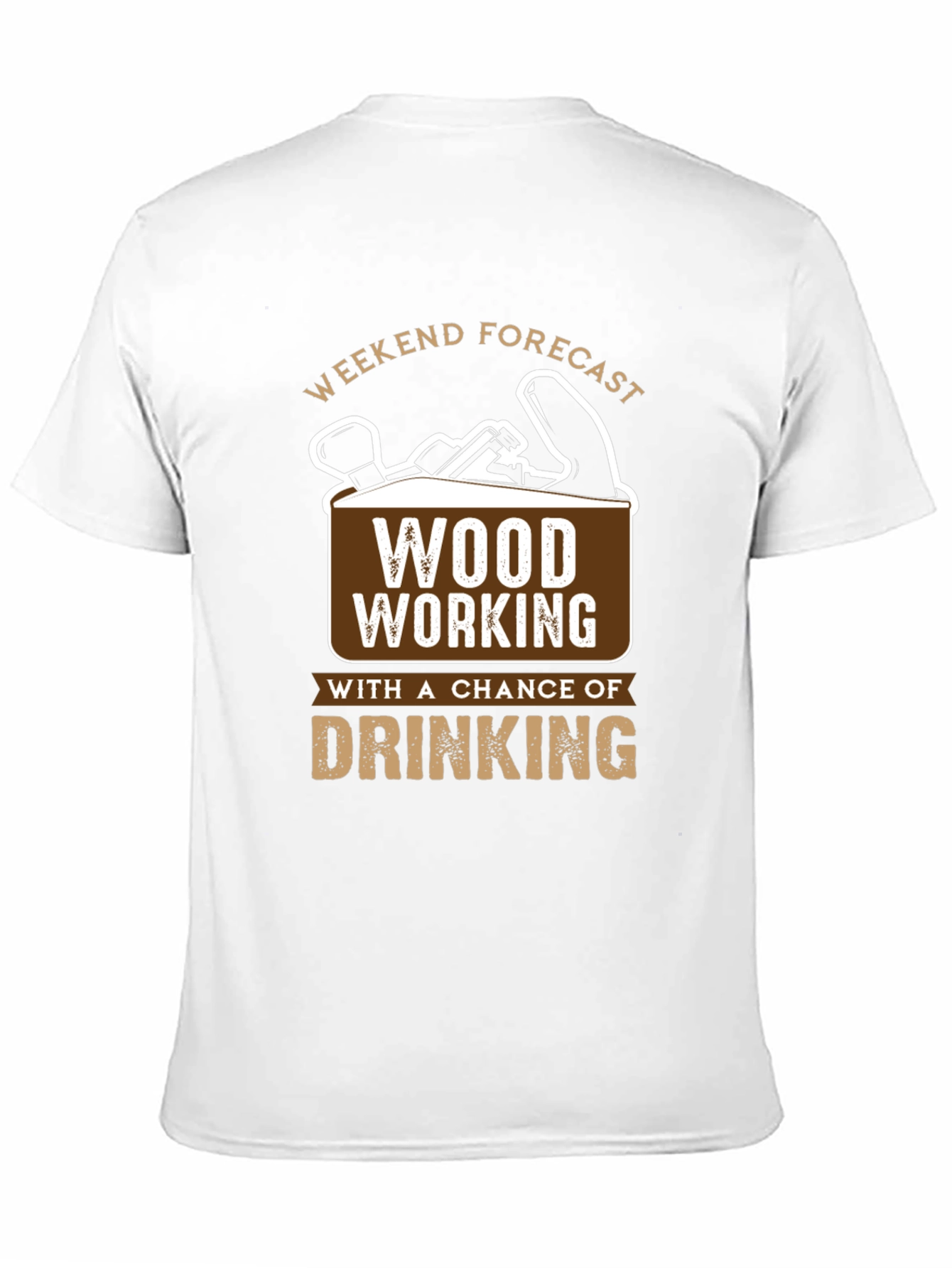 Black Weekend Forecast Woodworking T-Shirt view 11