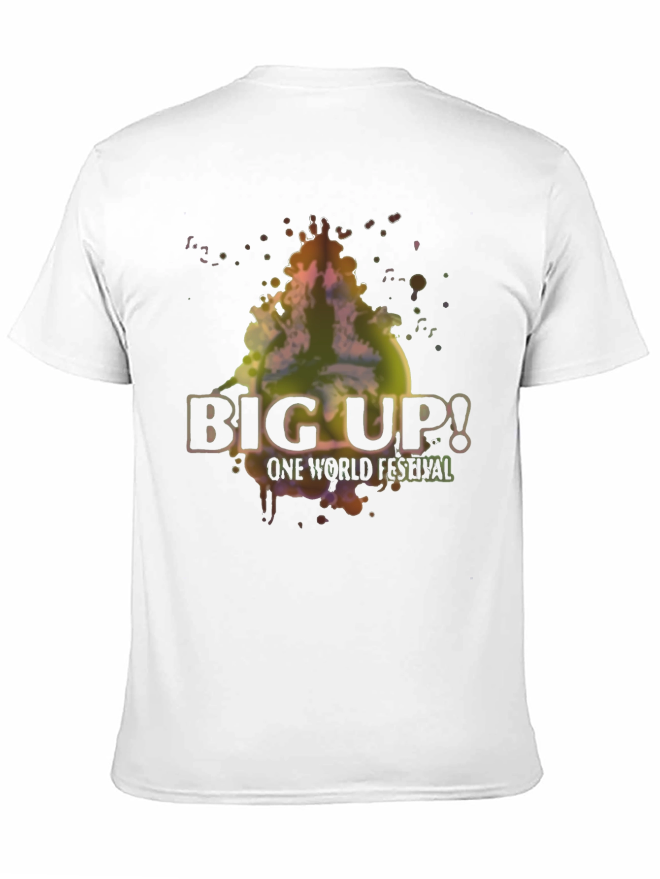 Black Big Up! One World Festival Graphic T-Shirt view 11