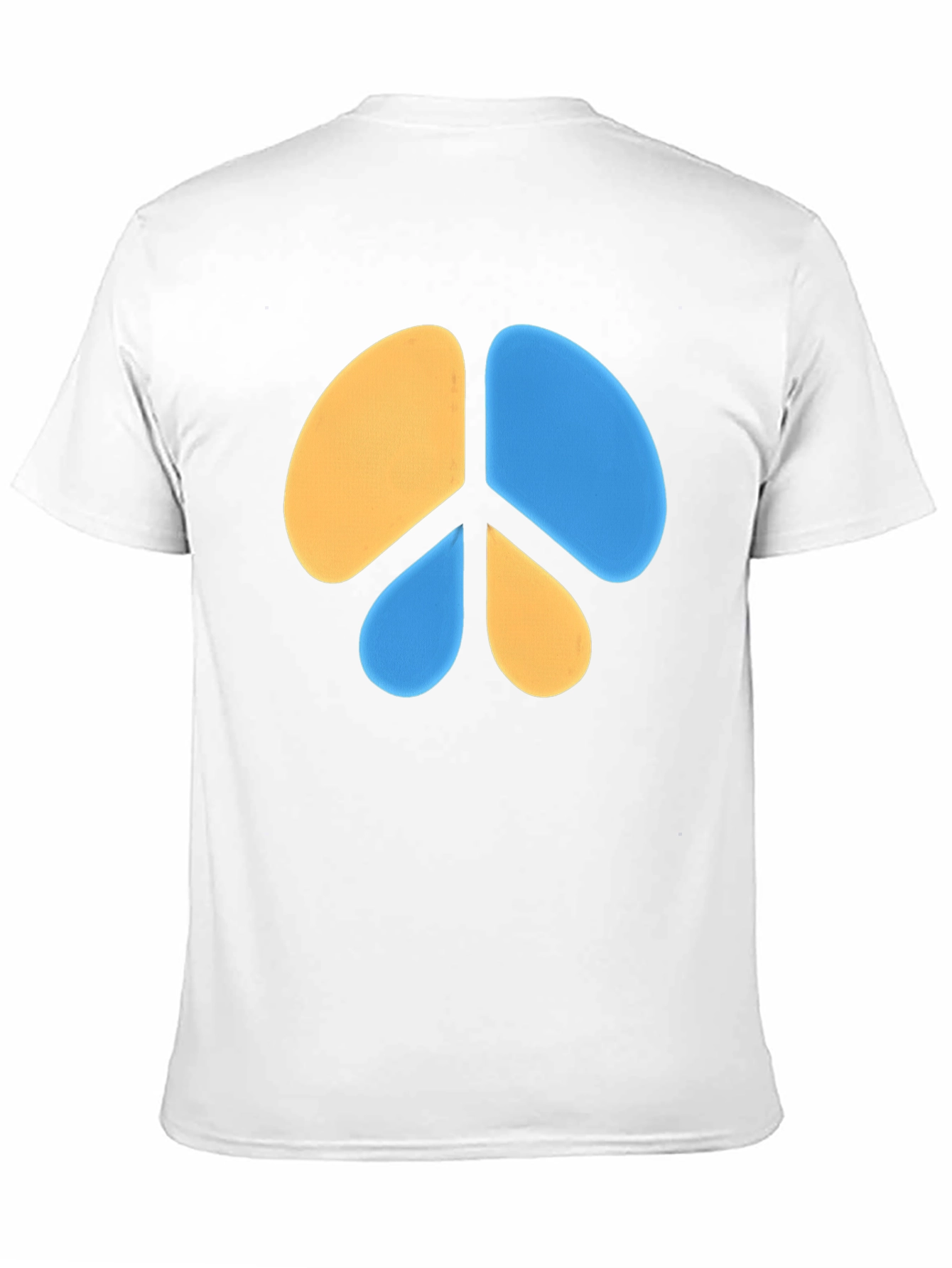 Black Peace Sign Graphic Tee - Soft Cotton Blend view 11