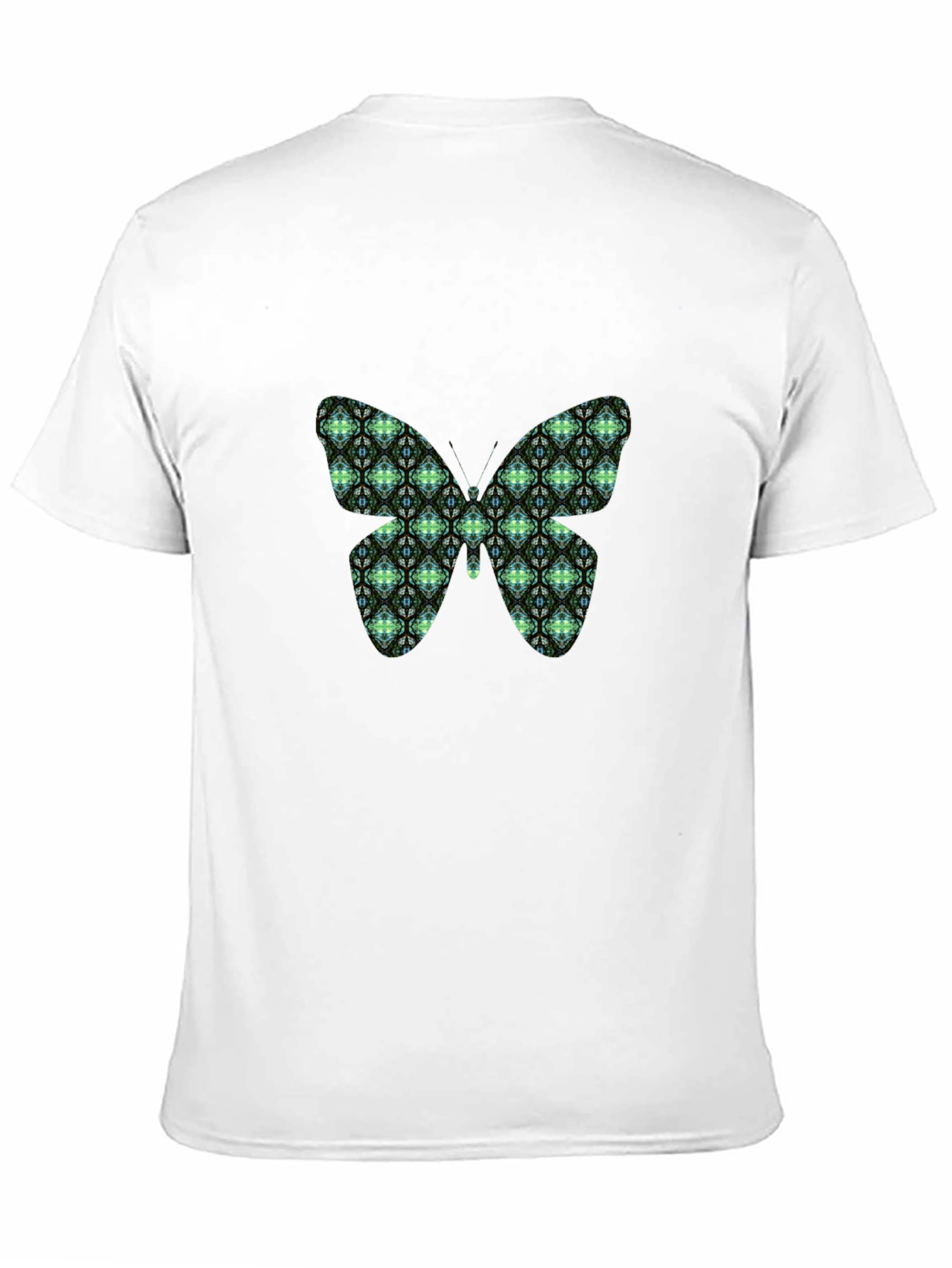 Black Butterfly Graphic Black T-Shirt view 11