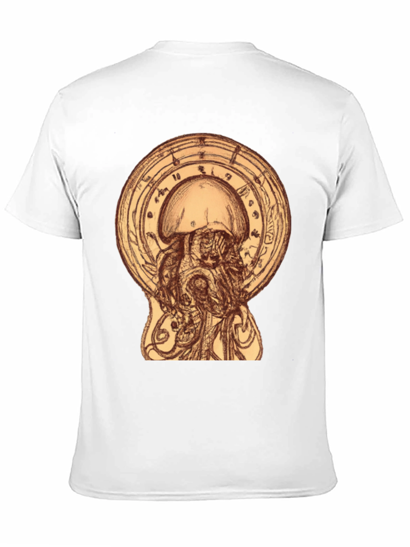 Black Ethereal Jellyfish Graphic Tee view 11