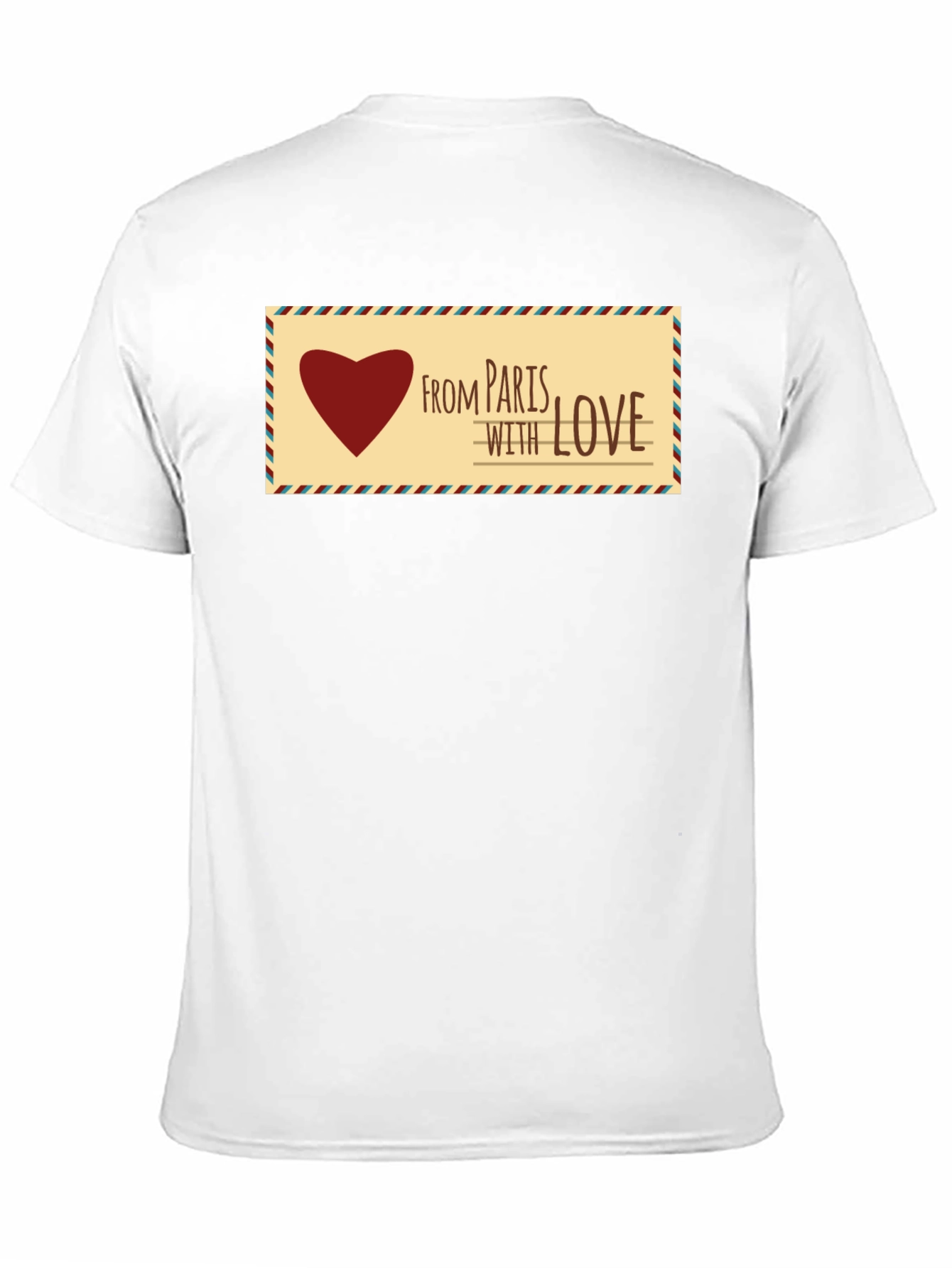 Black Paris With Love Graphic T-Shirt view 11