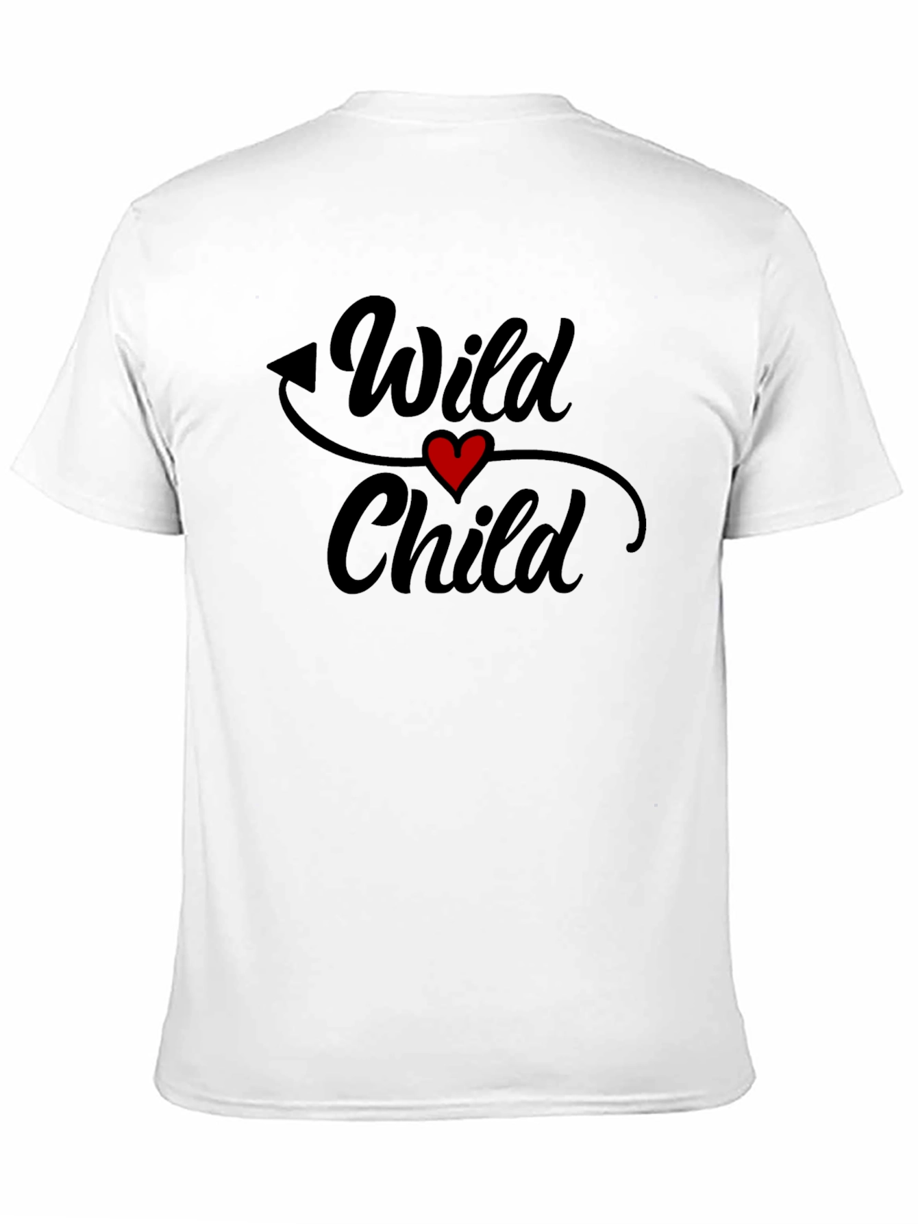 Black Wild Child Graphic T-Shirt - Black view 11