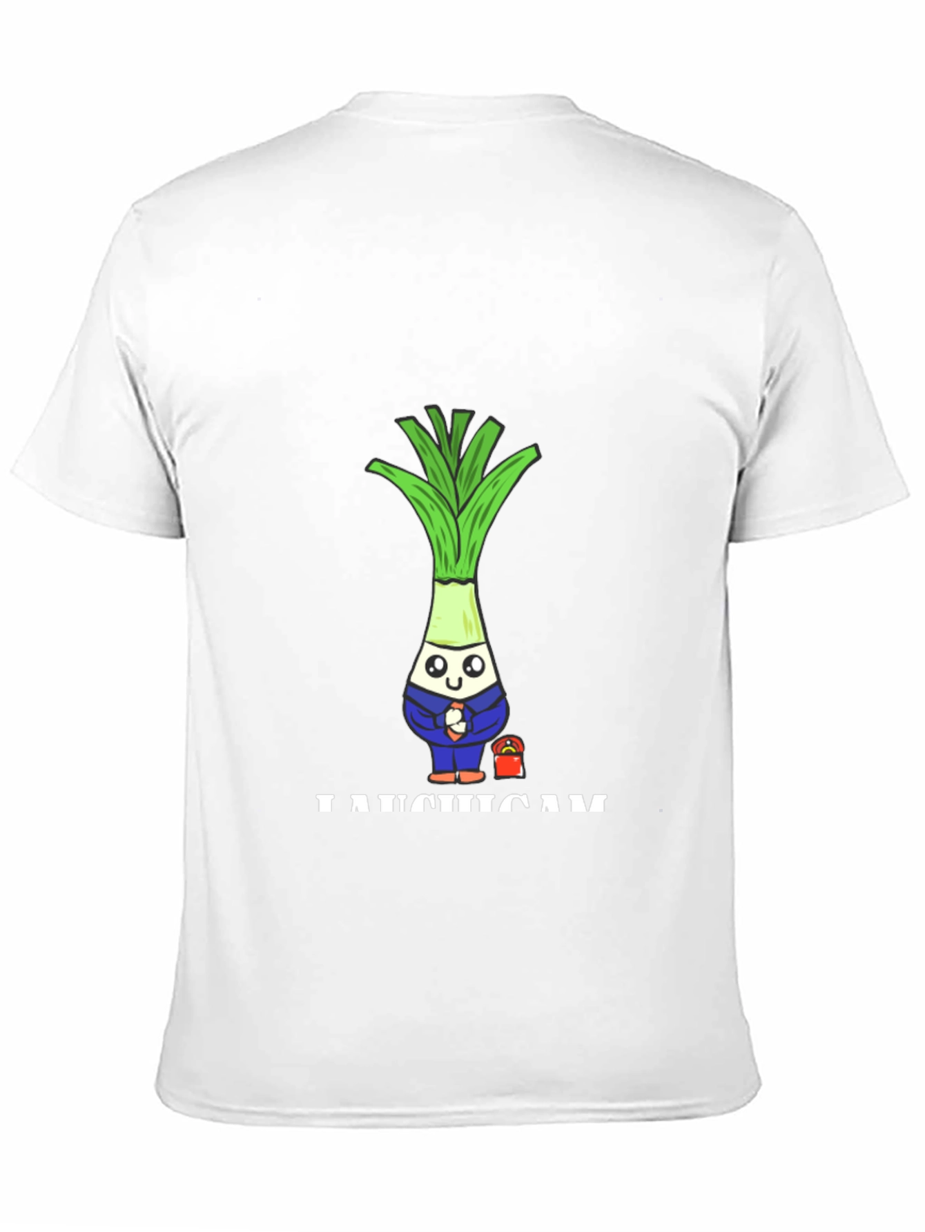 Funny Leek Character T-Shirt - 11