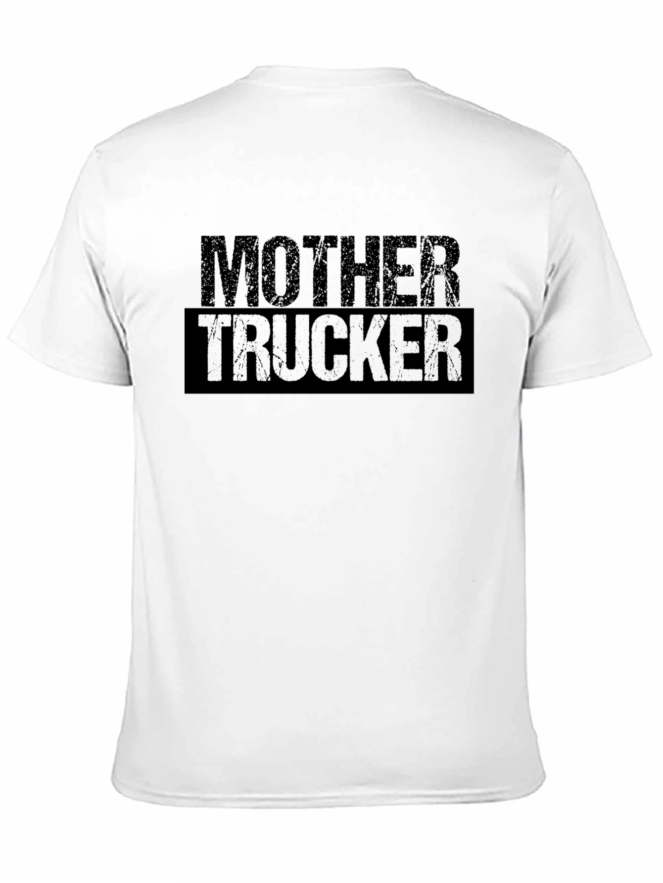 Black Mother Trucker Graphic Tee - Bold & Edgy Design view 11