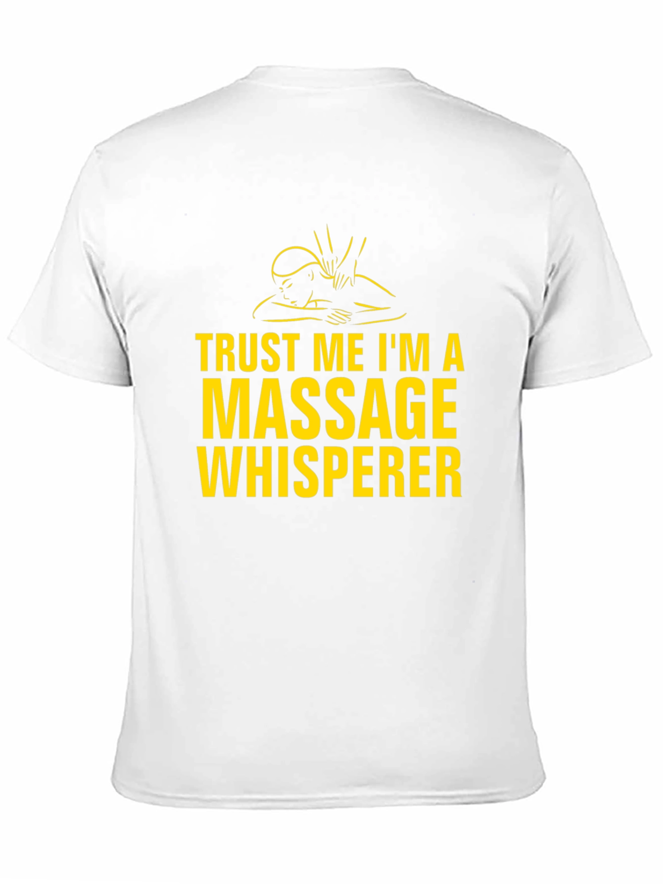 Black Massage Whisperer Graphic Tee - Black T-Shirt view 11