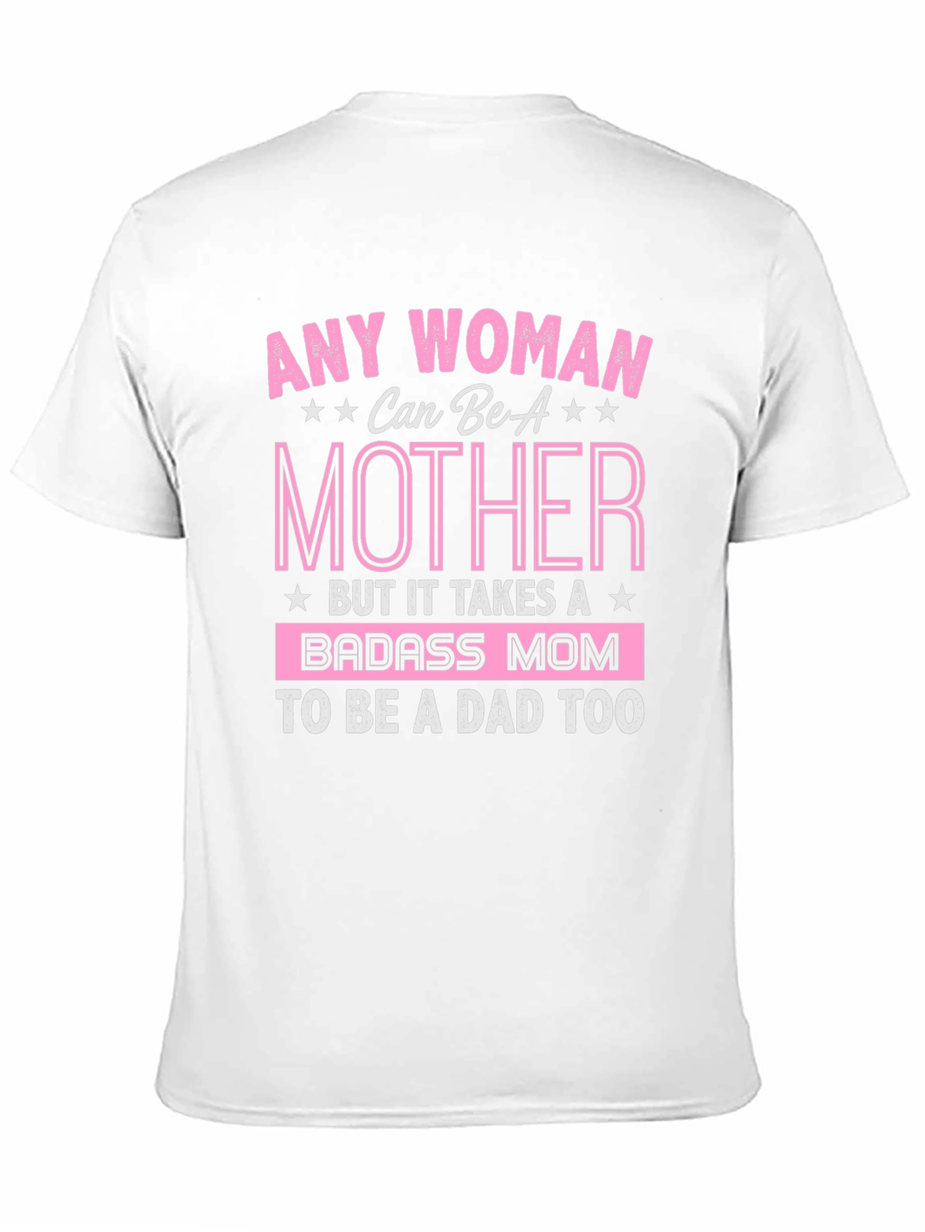Black Badass Mom T-Shirt - Mother's Day Gift view 11