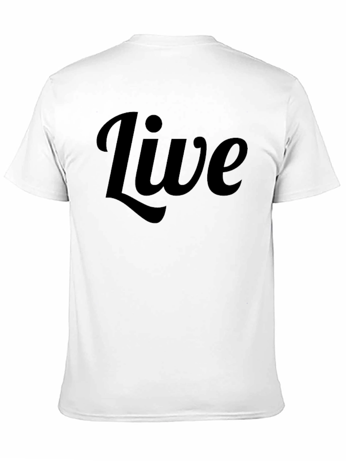 Black Live Graphic Black T-Shirt view 11