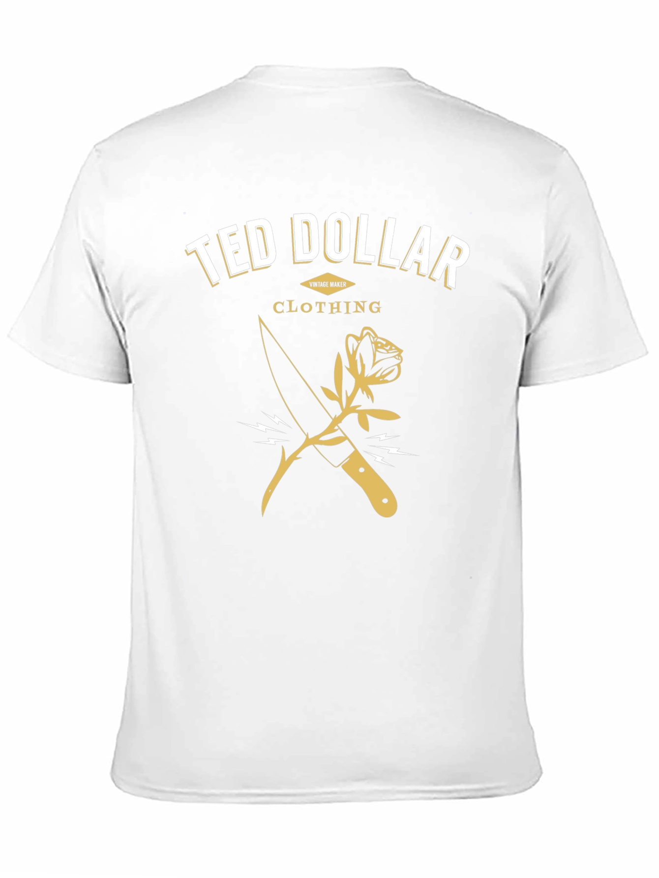 Black Ted Dollar Vintage Maker Black Graphic Tee view 11