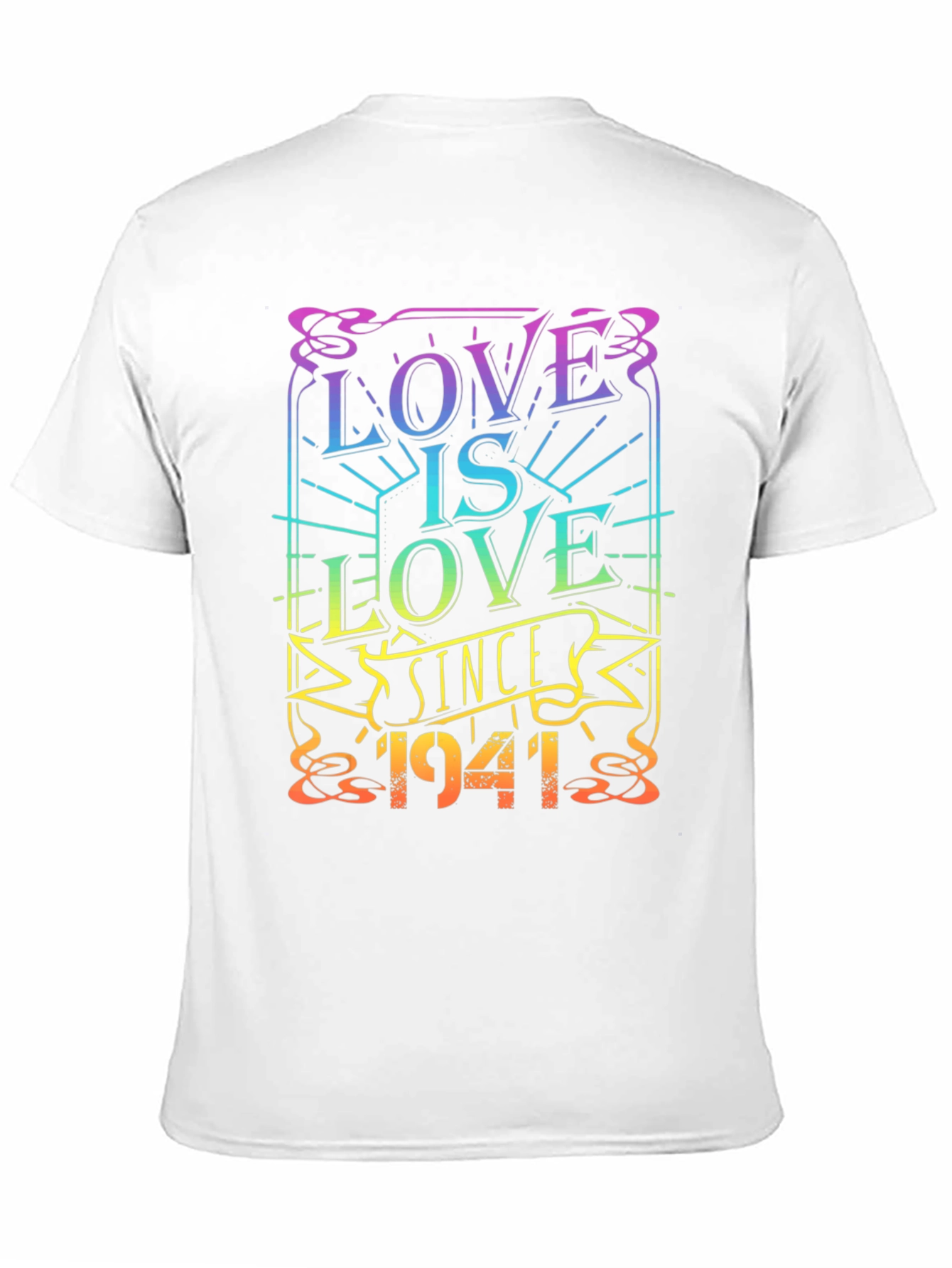 Black Love is Love Since 1941 Graphic T-Shirt view 11
