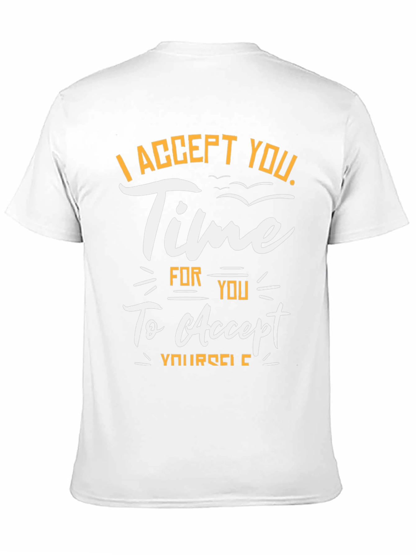 Black I Accept You Graphic Tee - Black view 11