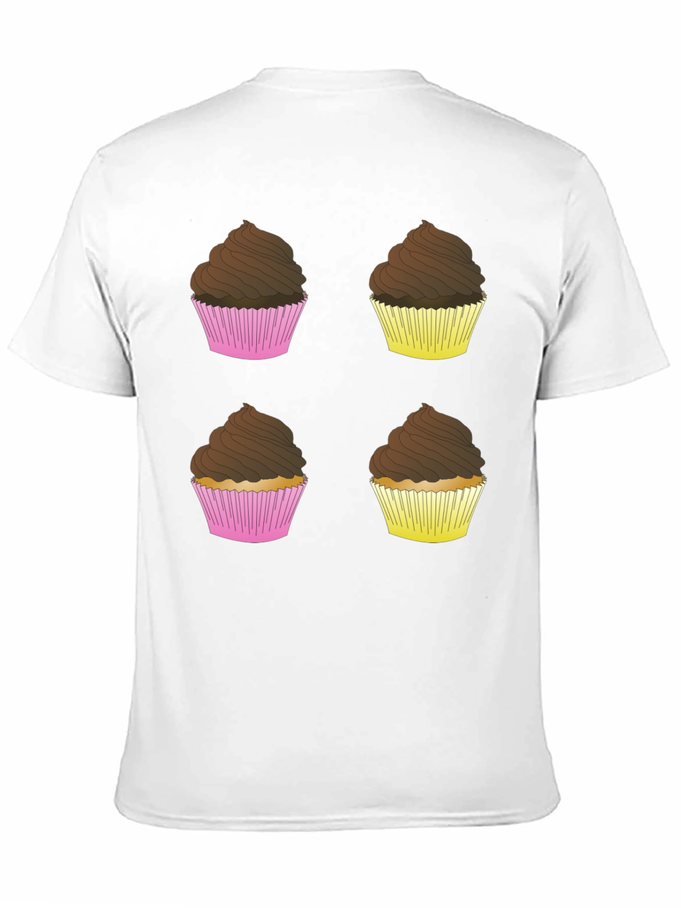 Black Cupcake T-Shirt - Sweet Design view 11