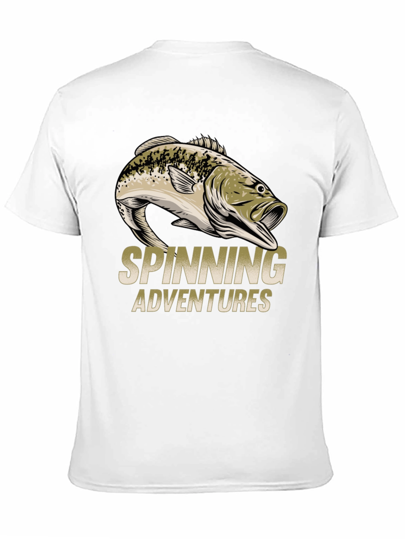 Spinning Adventures Bass Graphic Tee - 11