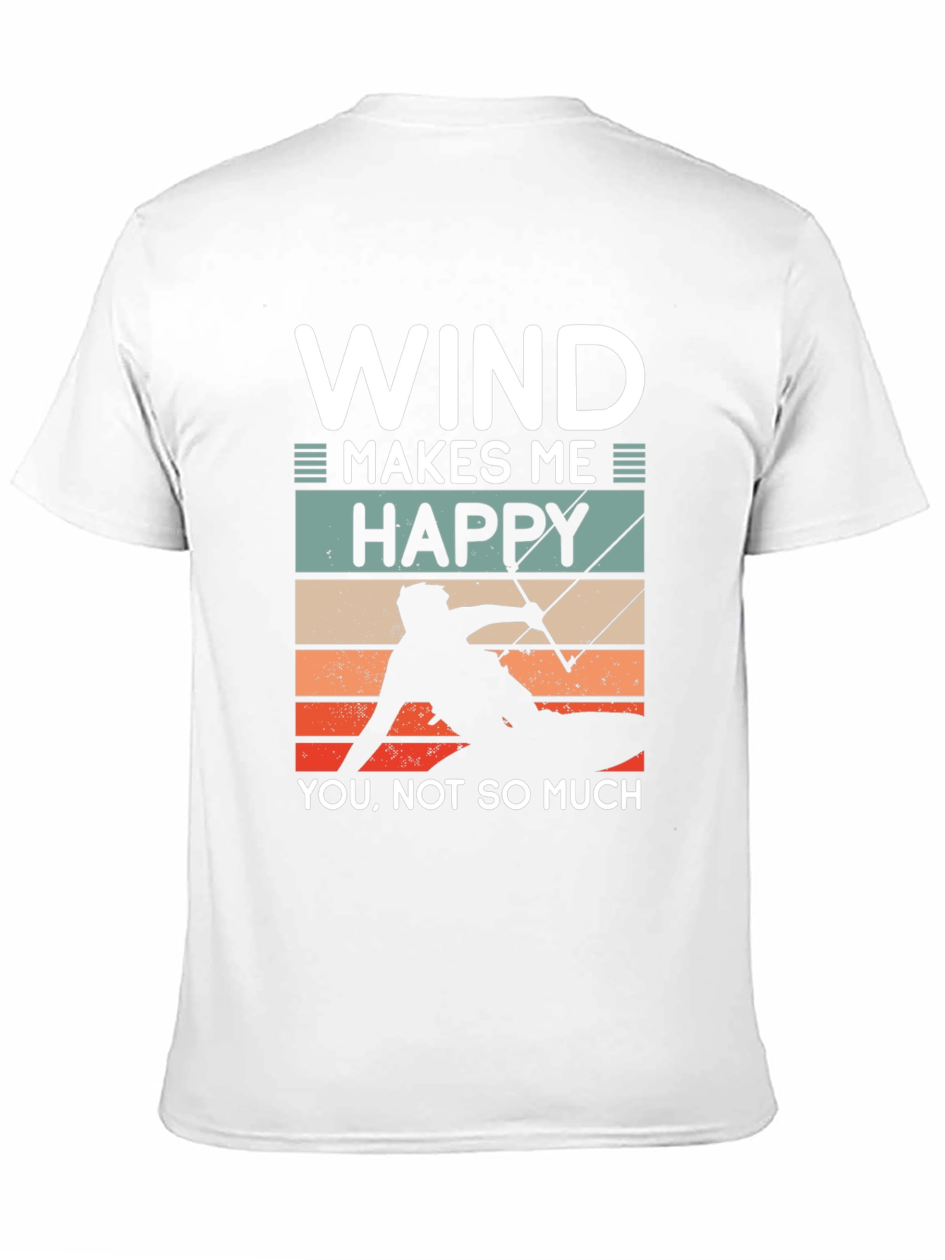 Black Wind Makes Me Happy Graphic Tee view 11