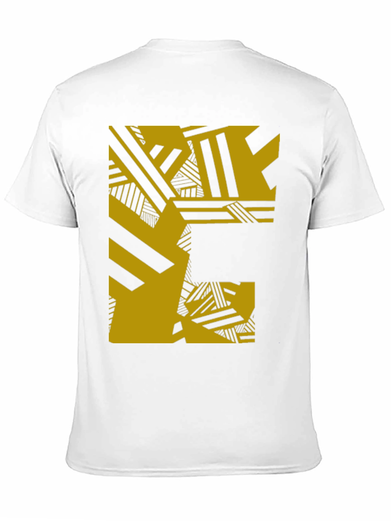 Black Abstract Graphic Tee - Black view 11