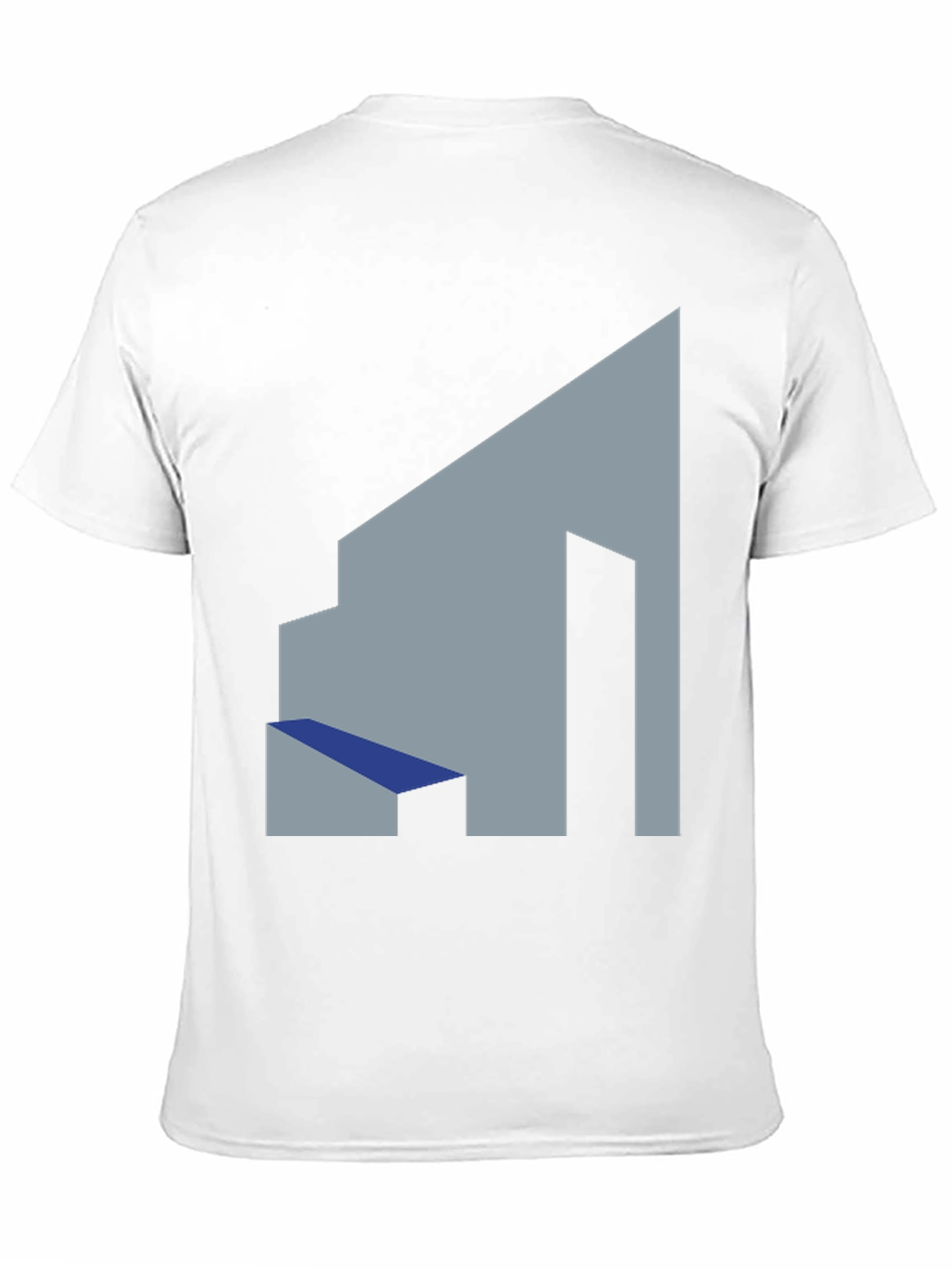 Black Abstract Building Graphic Tee - Modern Style view 11