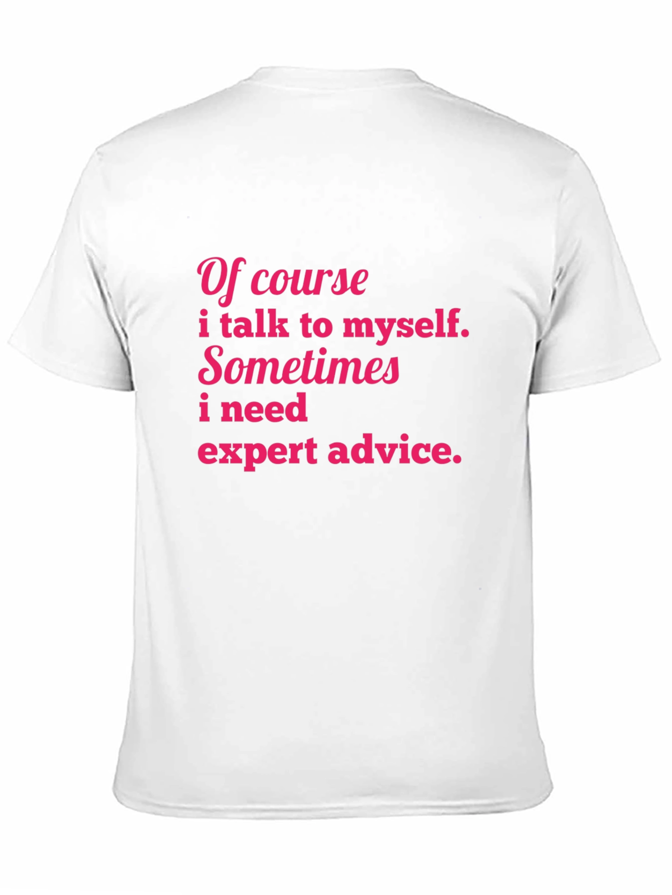 Black Funny Graphic T-Shirt - Expert Advice Tee view 11