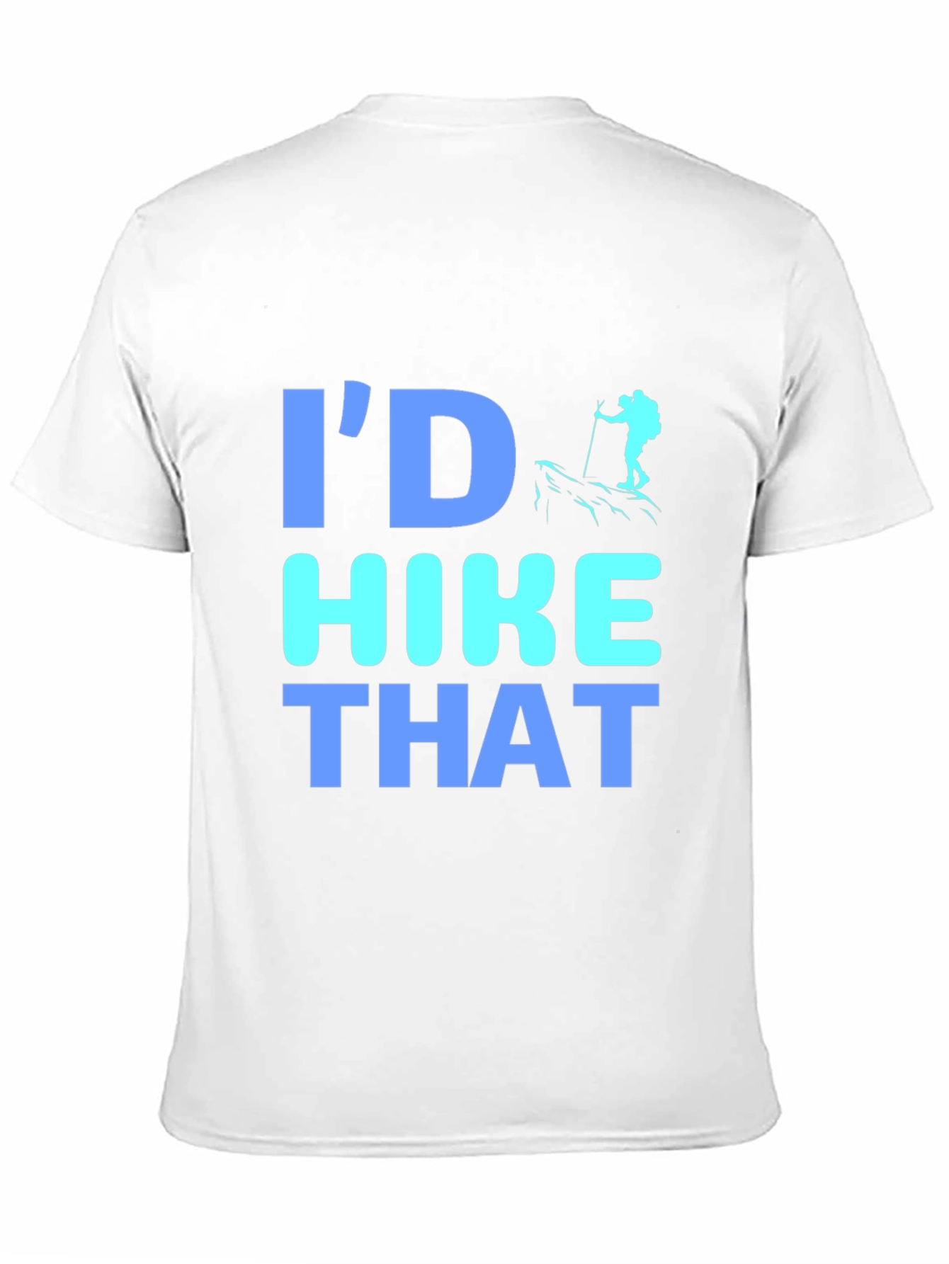 Black I'd Hike That Graphic T-Shirt view 11