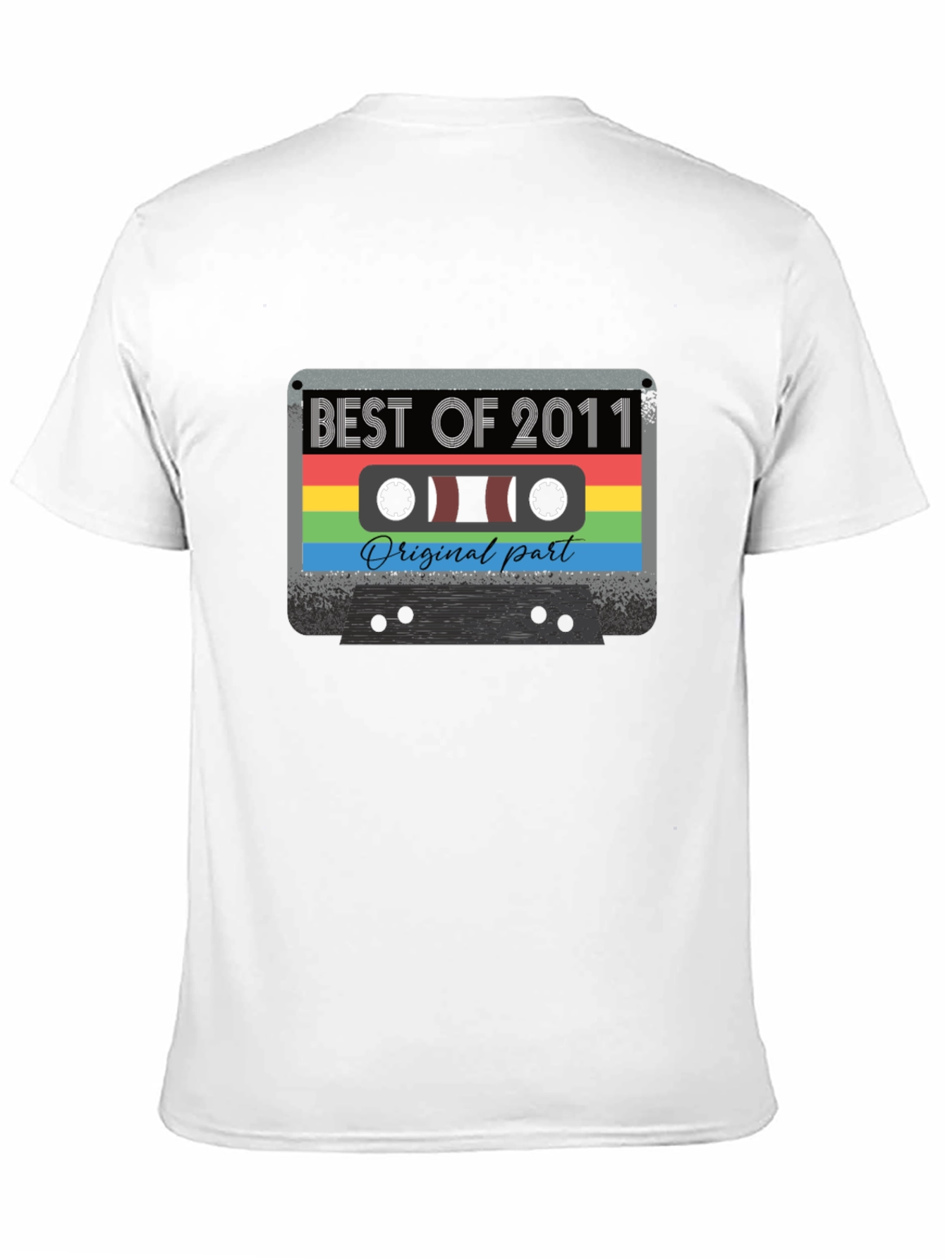 Black Best of 2011 Cassette Tape T-Shirt view 11
