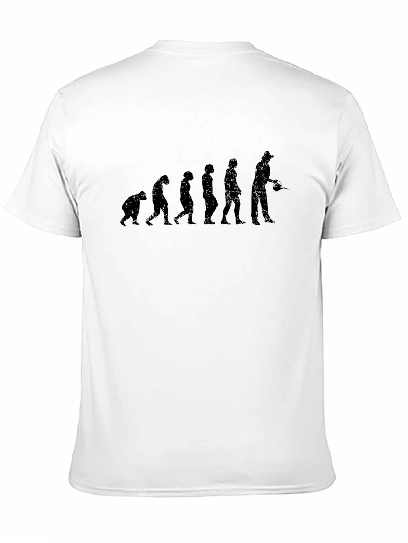 Black Evolution of Gardener Funny T-Shirt view 11
