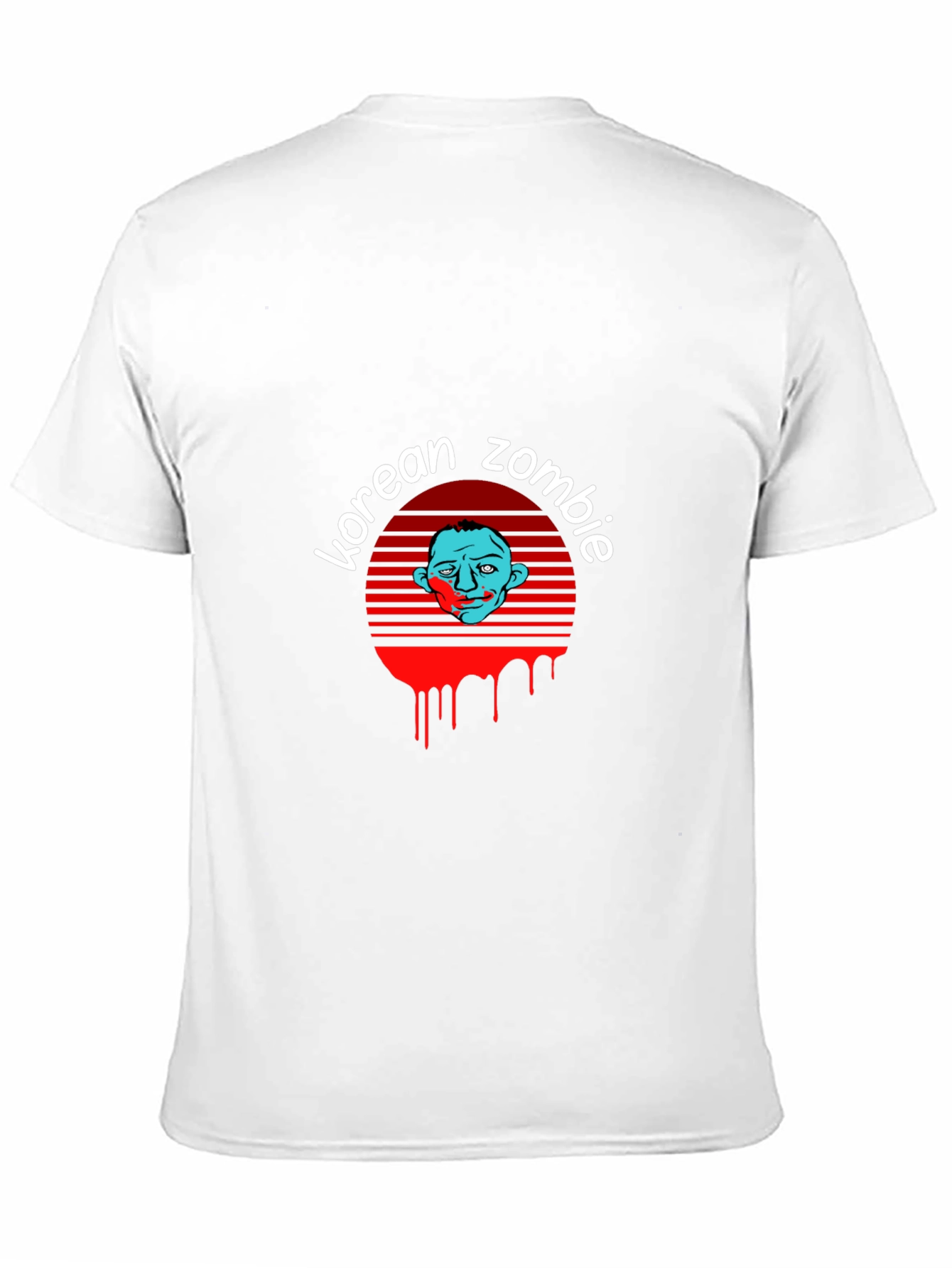 Black Korean Zombie Graphic T-Shirt - MMA Fan Apparel view 11