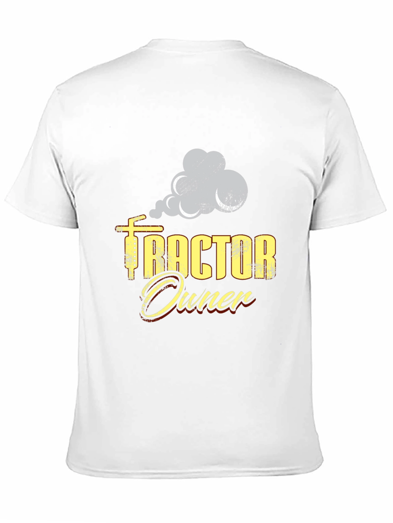 Black Tractor Owner Black Graphic Tee view 11