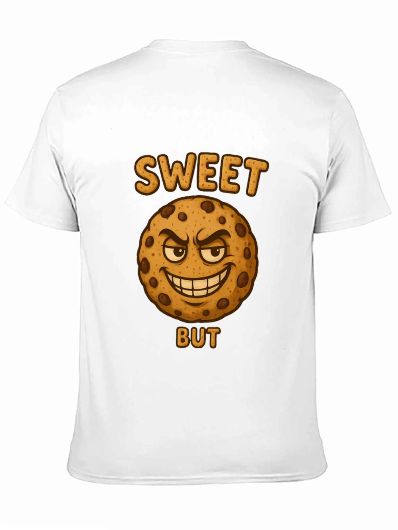 Black Sweet But Evil Cookie Graphic T-Shirt view 11
