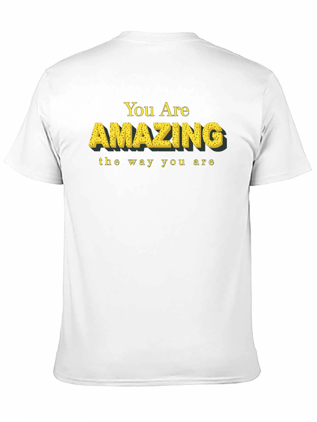 Black You Are Amazing Graphic Tee - Black view 11