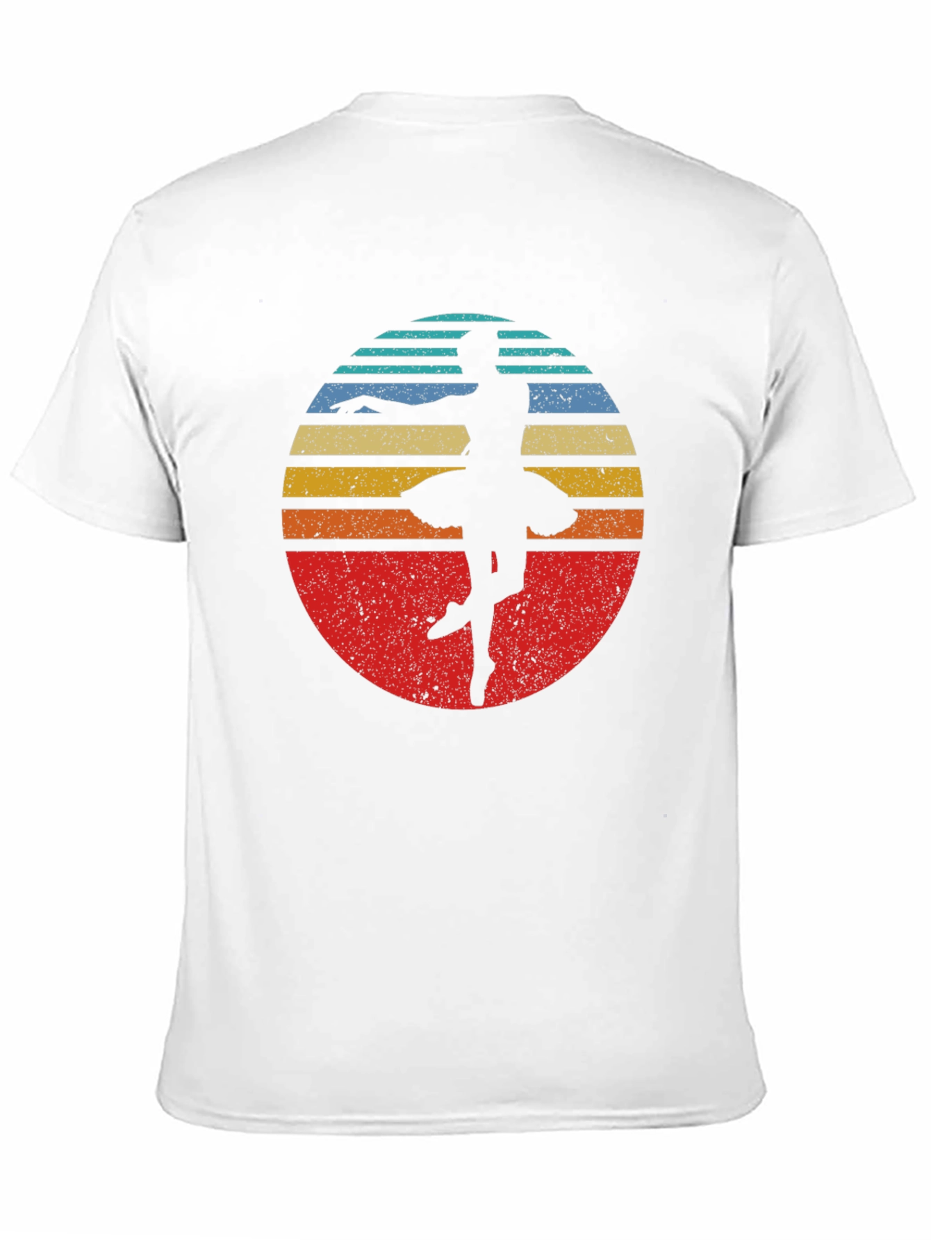 Black Retro Ballerina Graphic Tee view 11