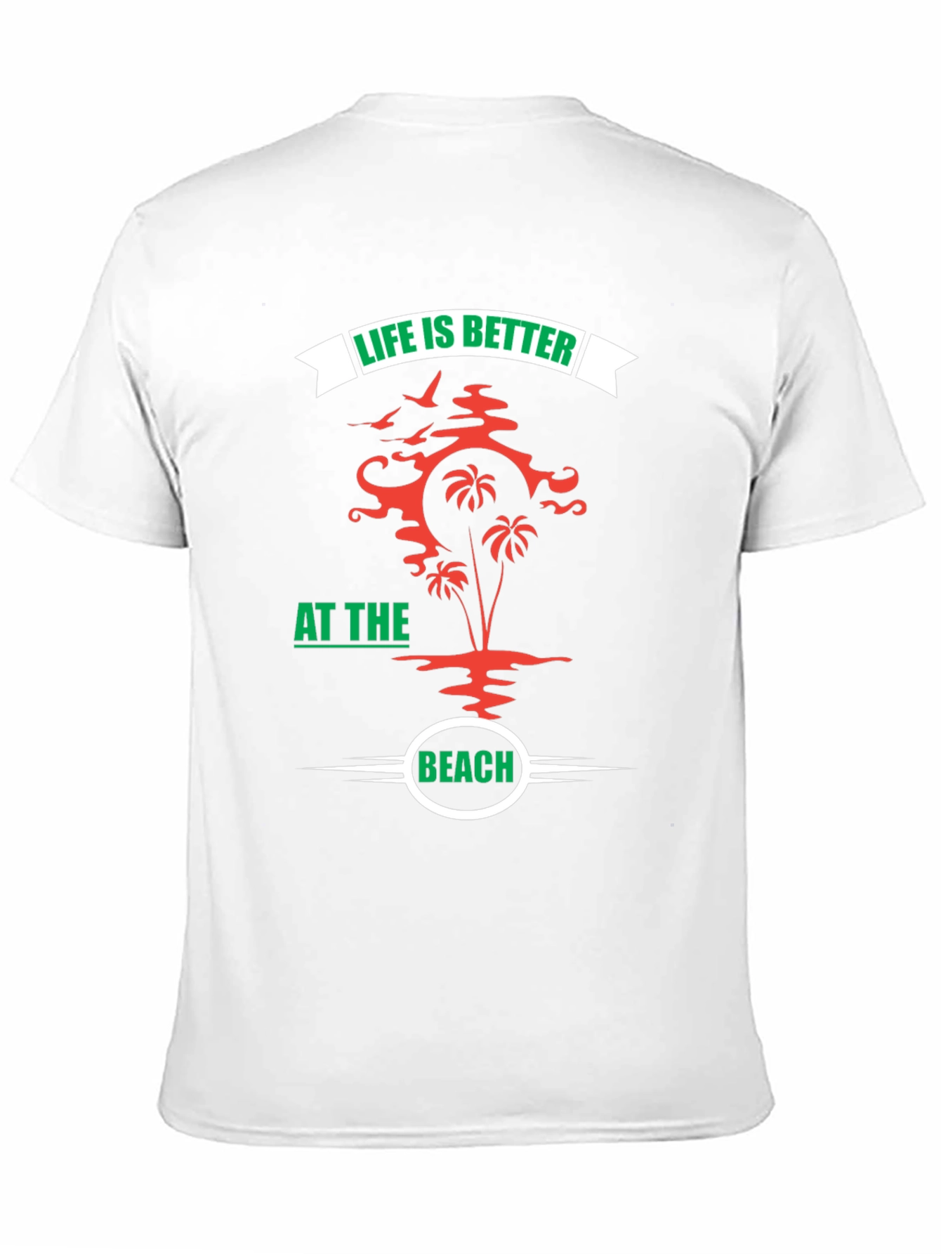 Black Life Is Better At The Beach Graphic Tee view 11