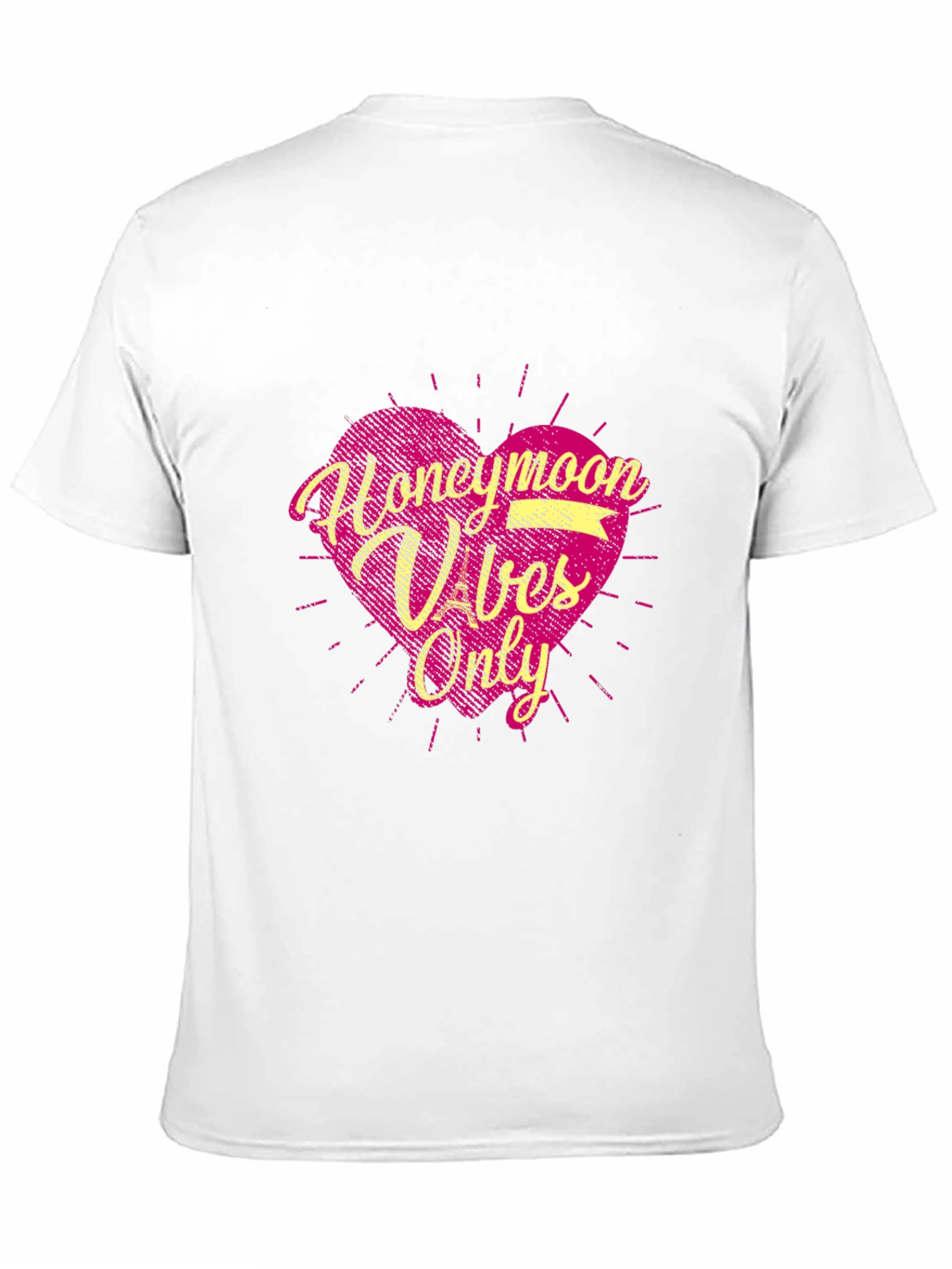 Black Honeymoon Vibes Only Graphic Tee - Black view 11