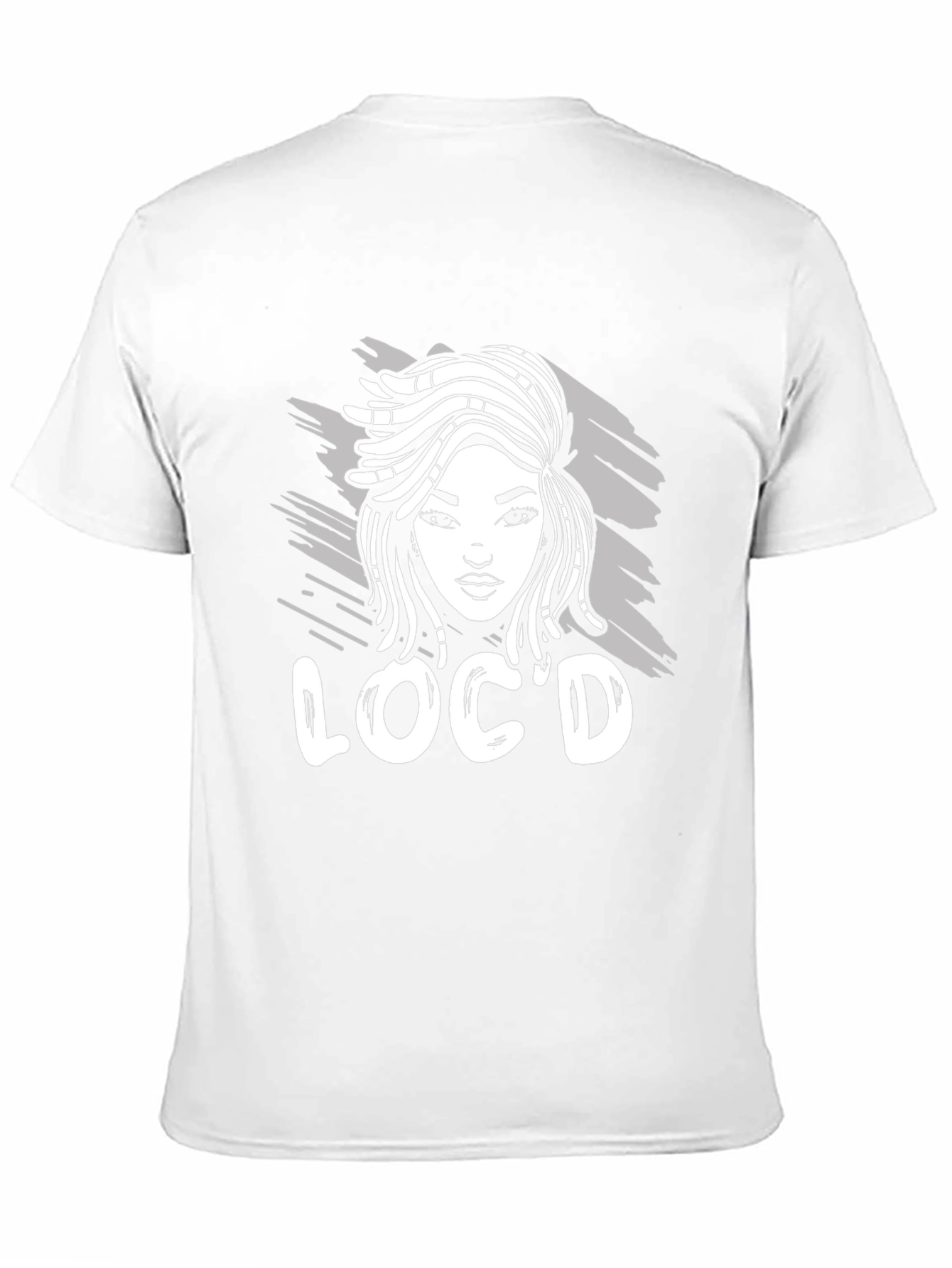 Black Loc'd Women's Graphic T-Shirt - Black view 11