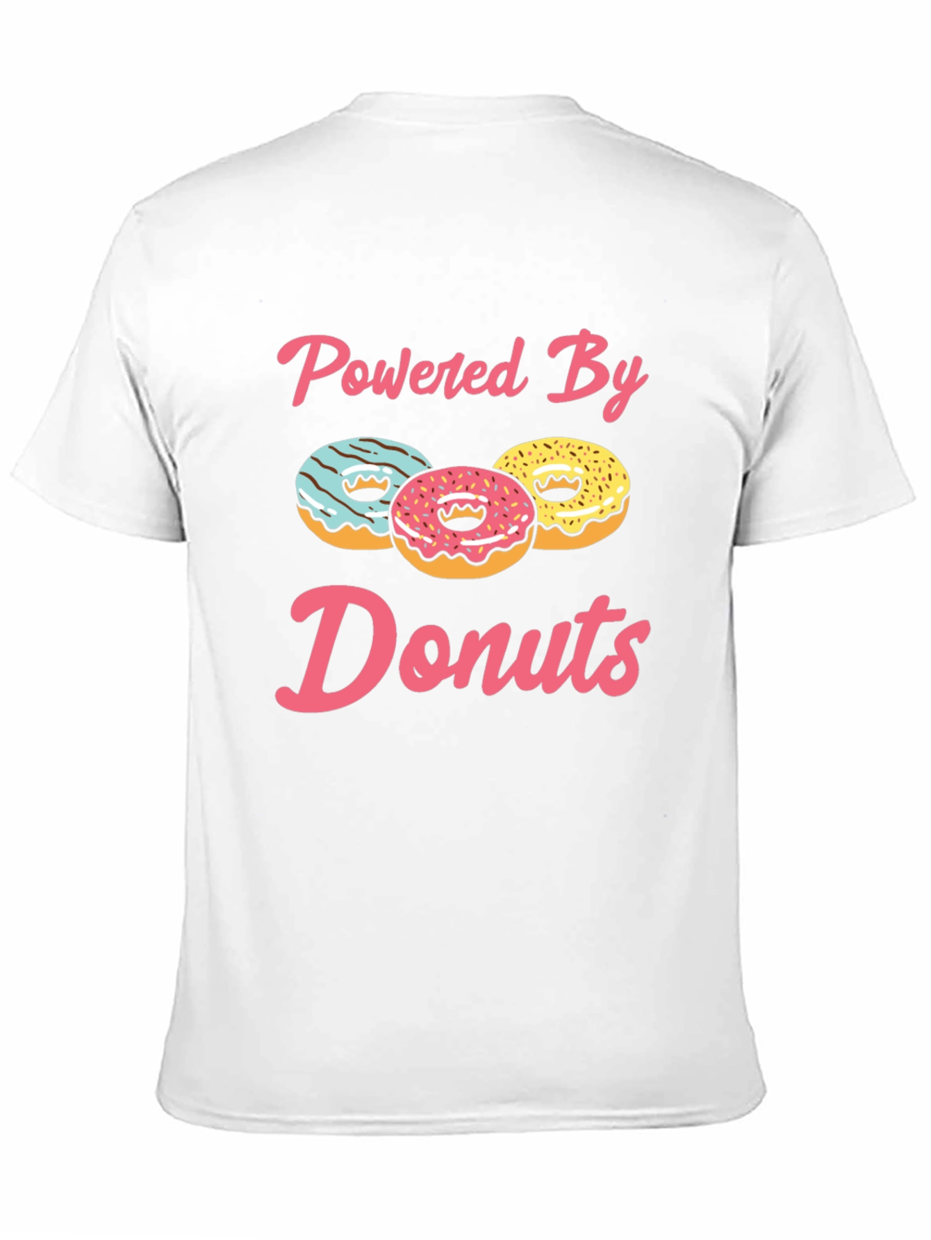 Black Powered By Donuts Graphic Tee view 11