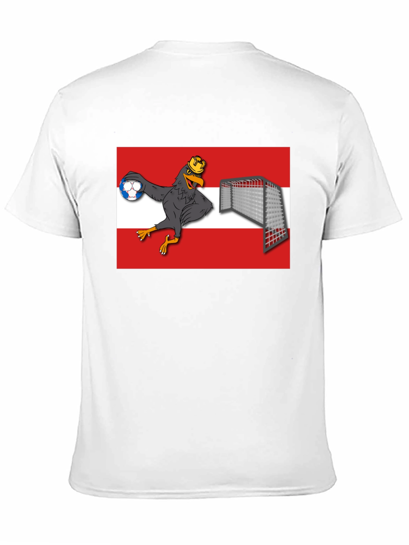Black Austria Handball T-Shirt Funny Austrian Bird view 11
