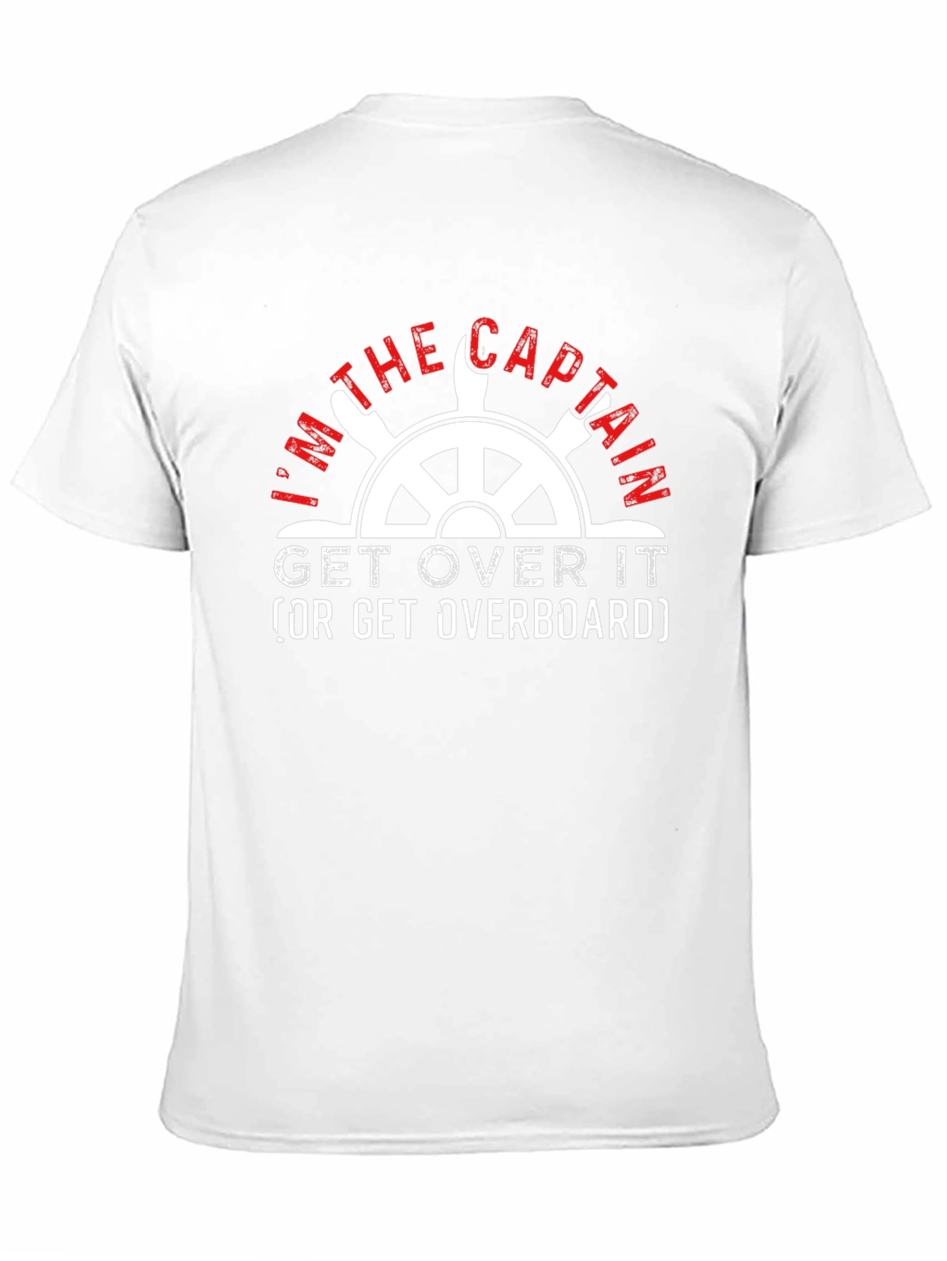 Black I'm The Captain T-Shirt - Funny Boating Tee view 11