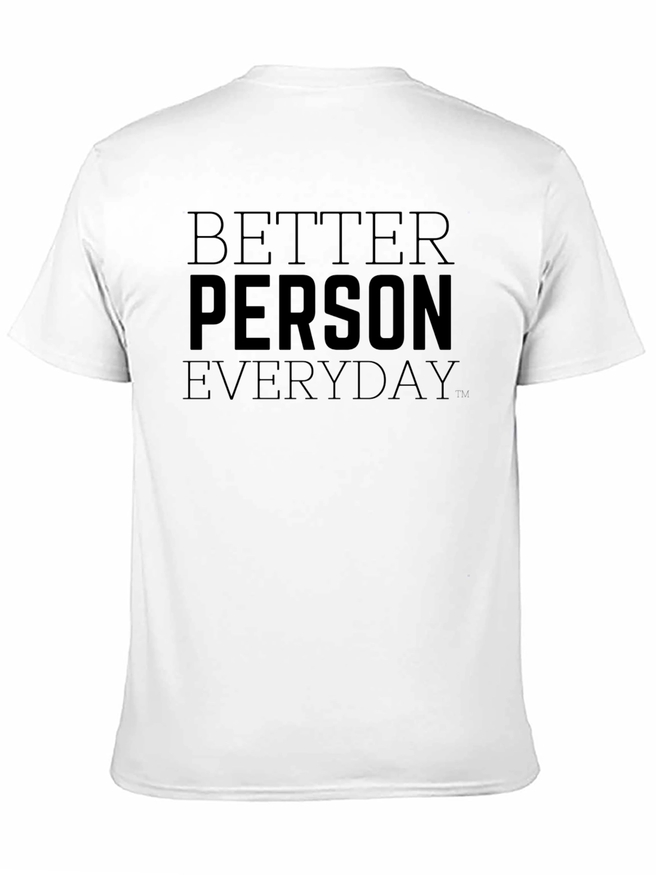 Black Better Person Everyday Graphic Tee view 11