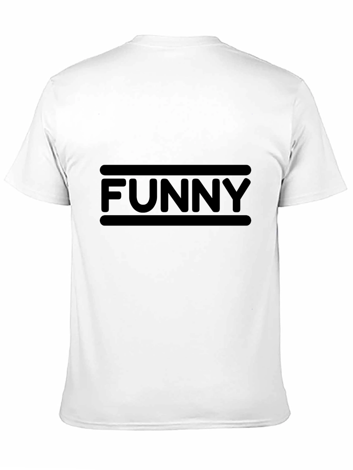 Black Funny Graphic Black T-Shirt view 11