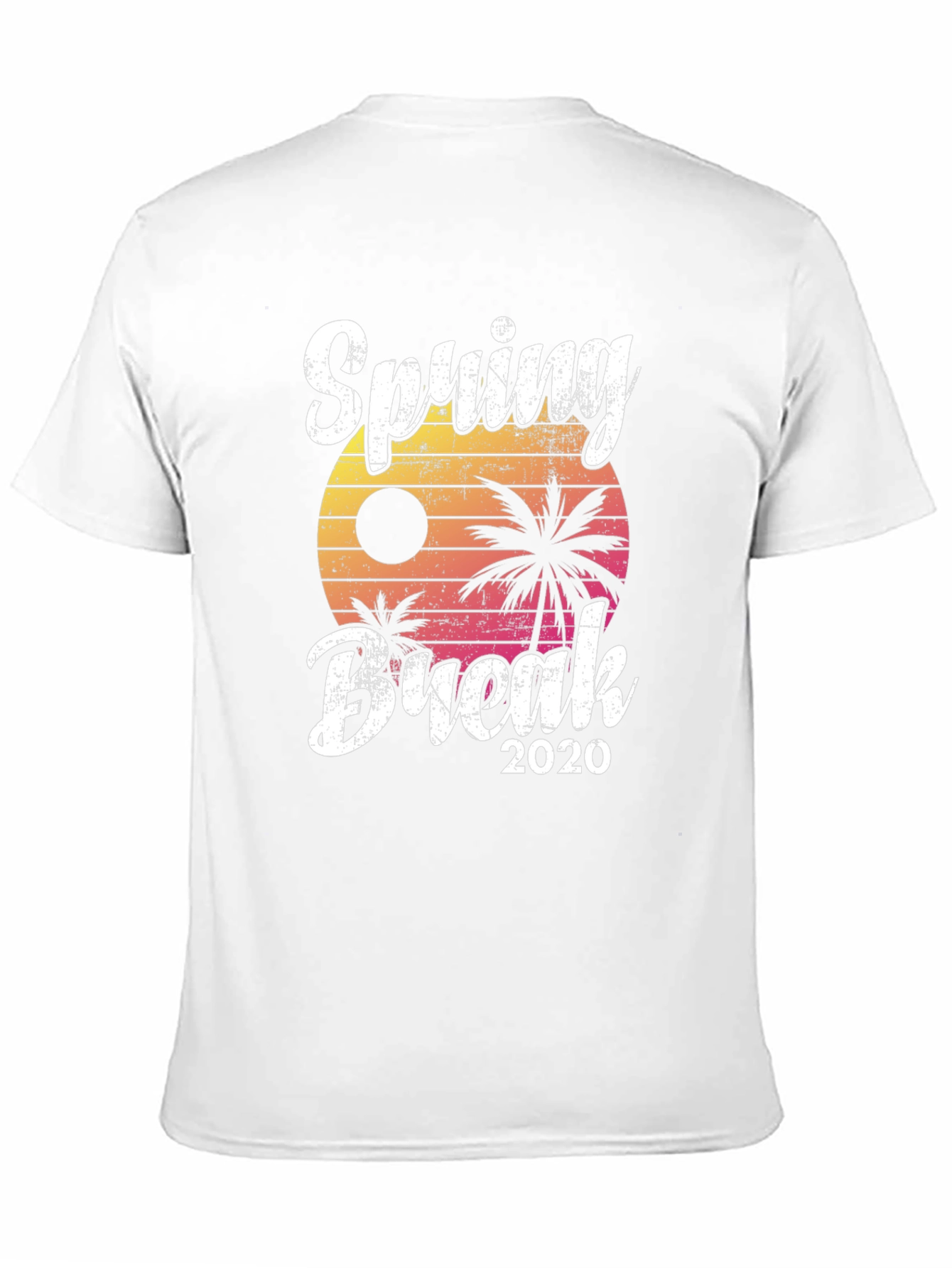 Black Spring Break 2020 Graphic T-Shirt view 11