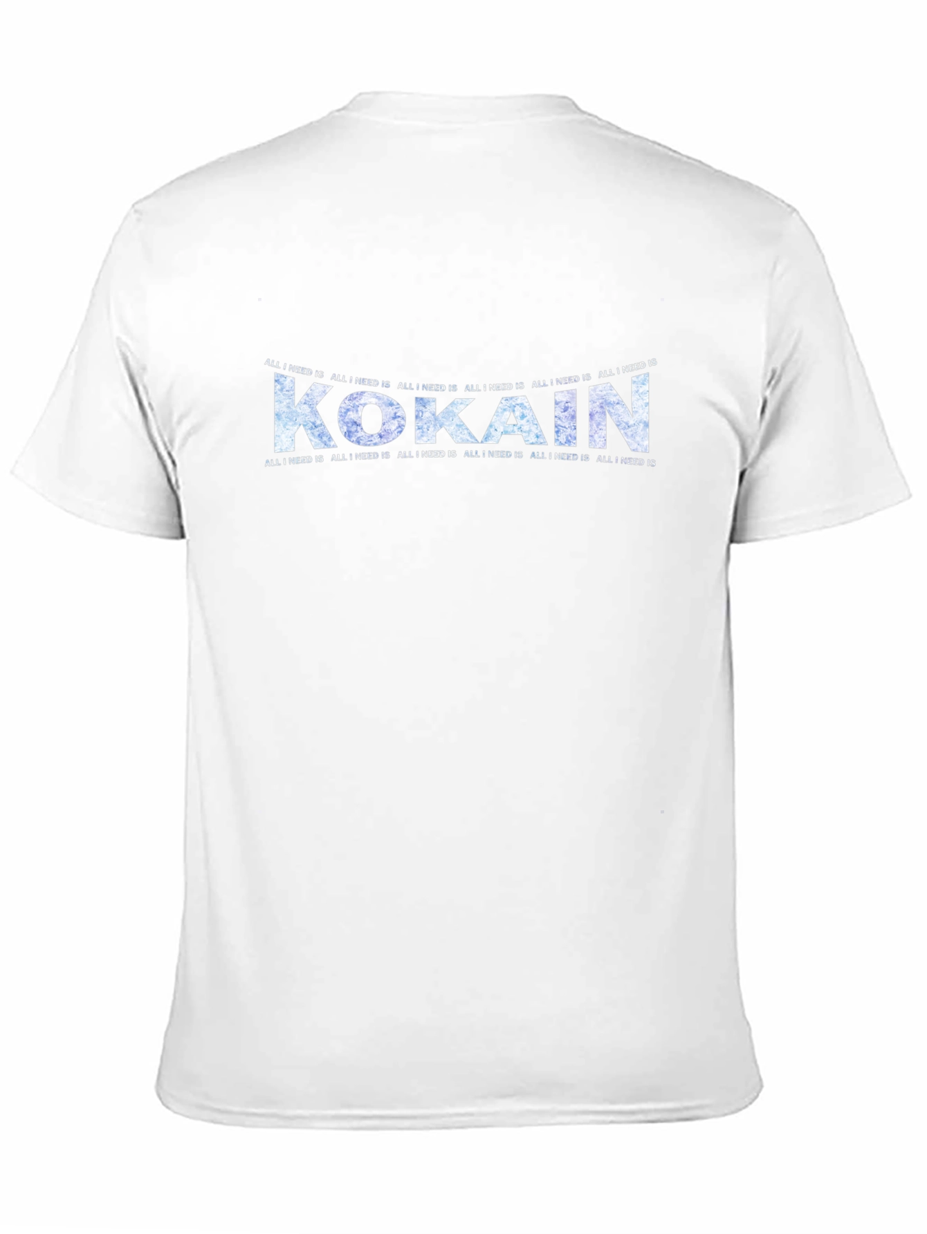 Black "Kokain" Graphic Print T-Shirt - Edgy Streetwear Tee view 11