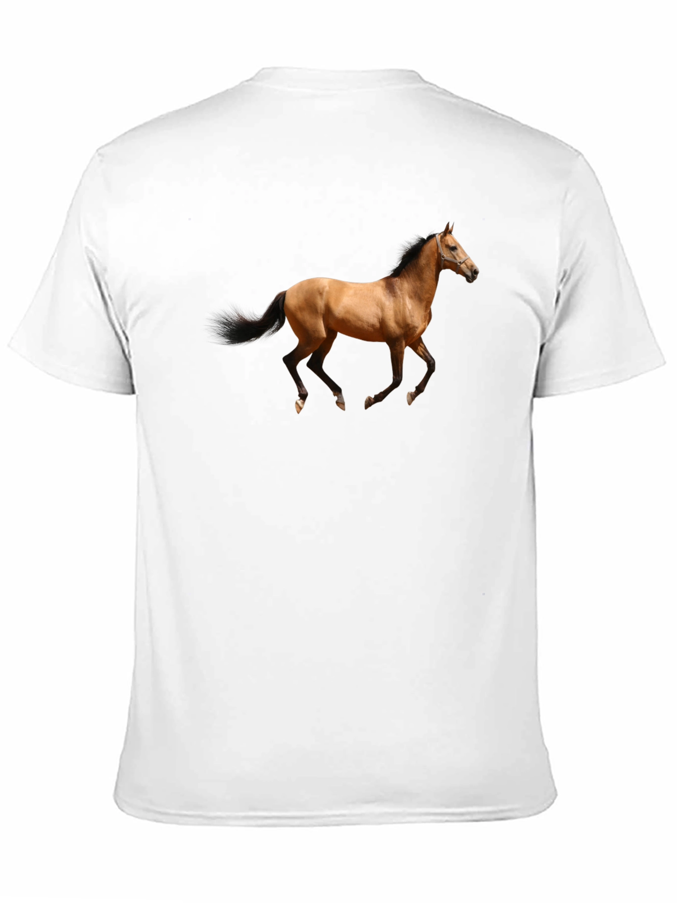 Black Horse Graphic Black T-Shirt view 11