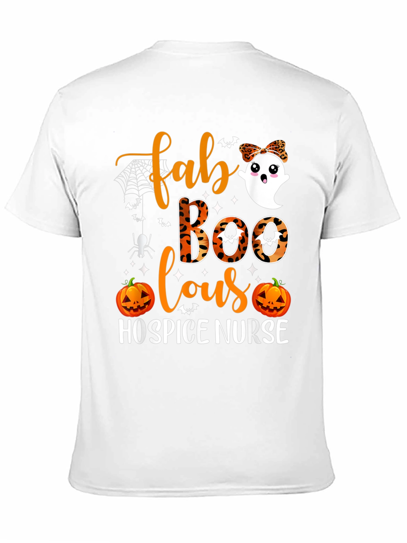 Fab-Boo-lous Hospice Nurse Halloween T-Shirt - 11