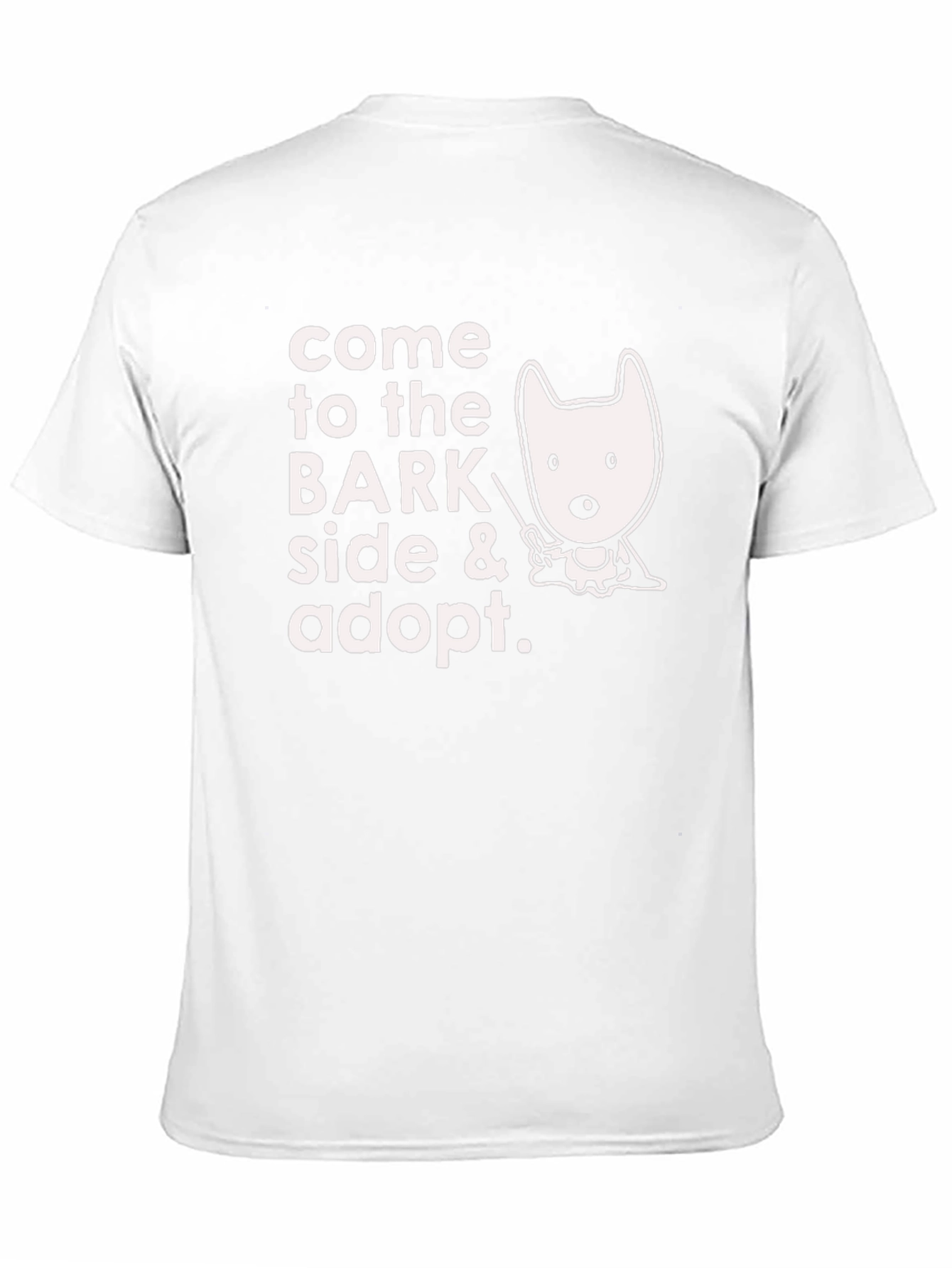 Black Come to the Bark Side T-Shirt view 11